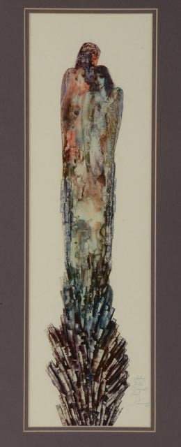 Original Ink Drawing of Figures