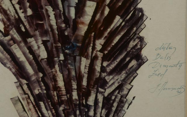 Original Ink Drawing of Figures