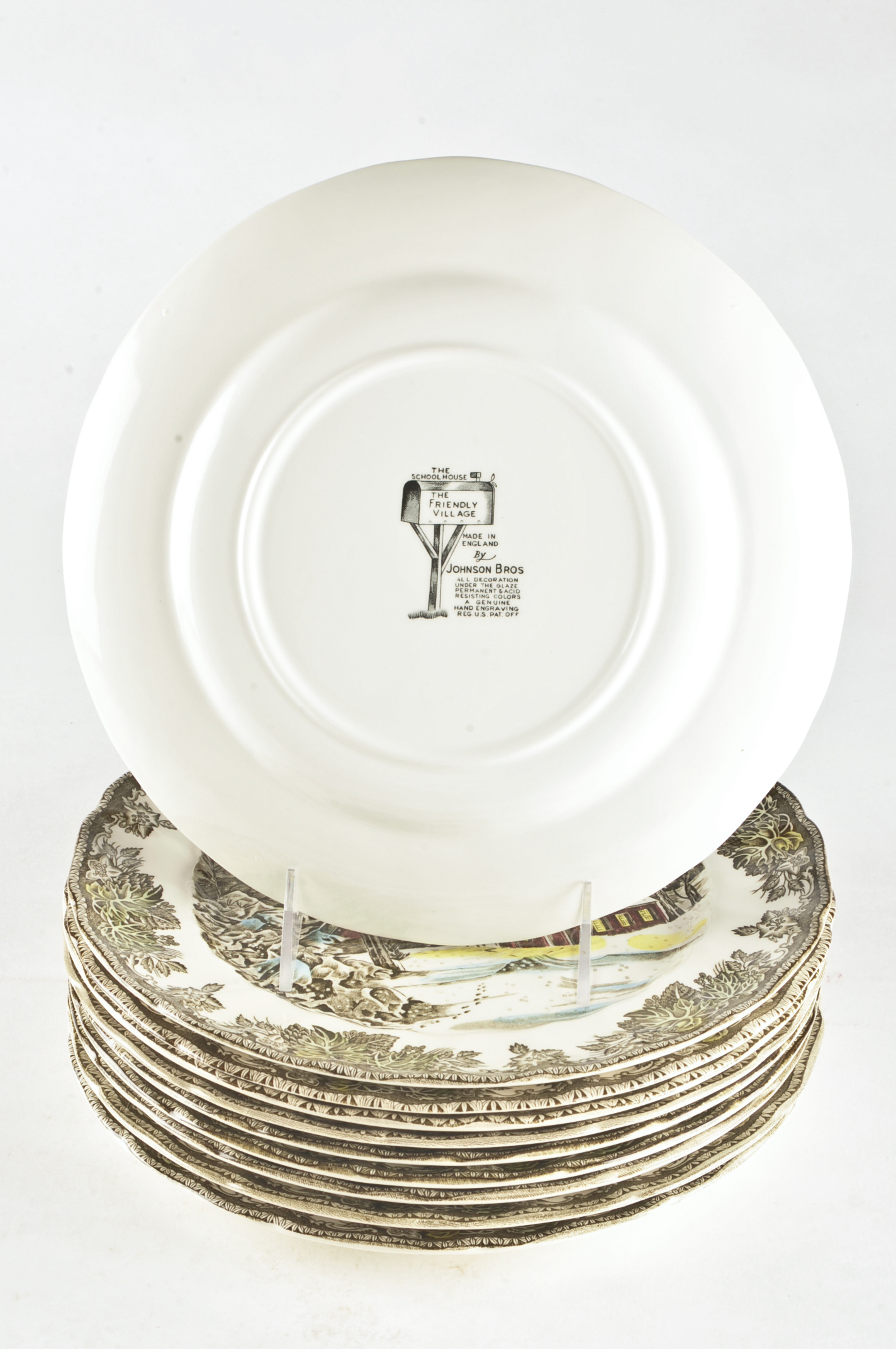 Johnson Bros "The Friendly Village" Dinnerware Set