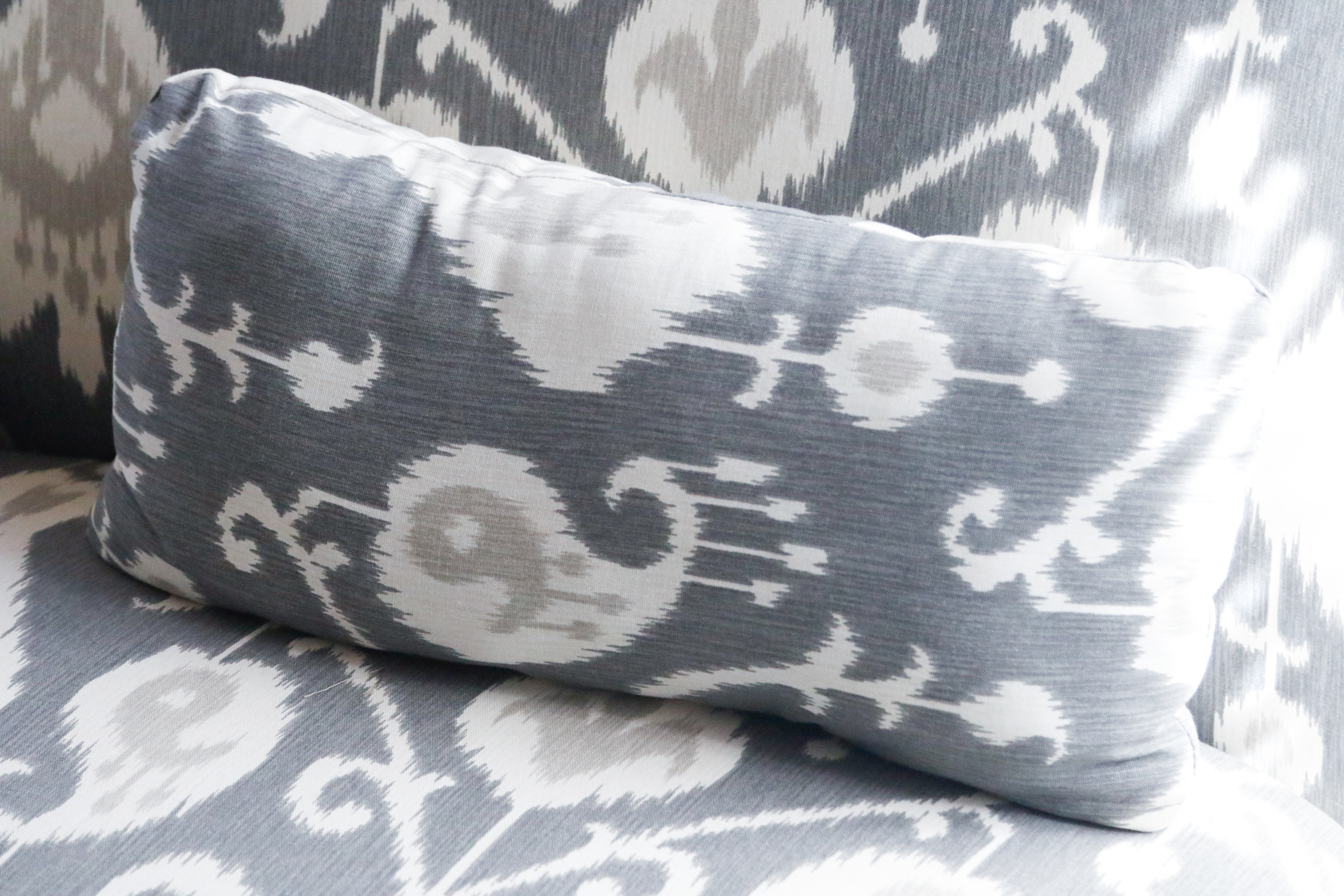 Ikat Armless Loveseat