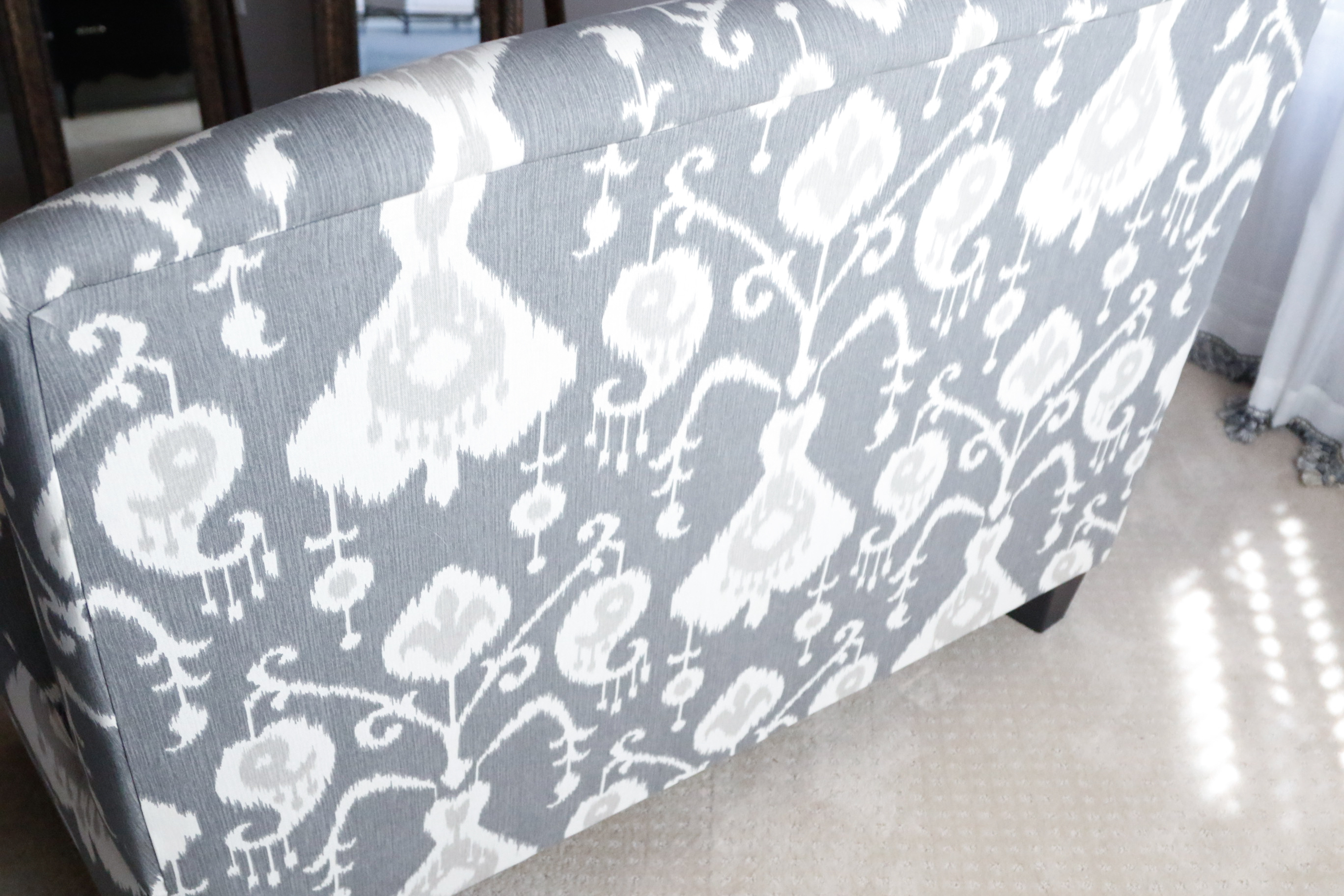 Ikat Armless Loveseat