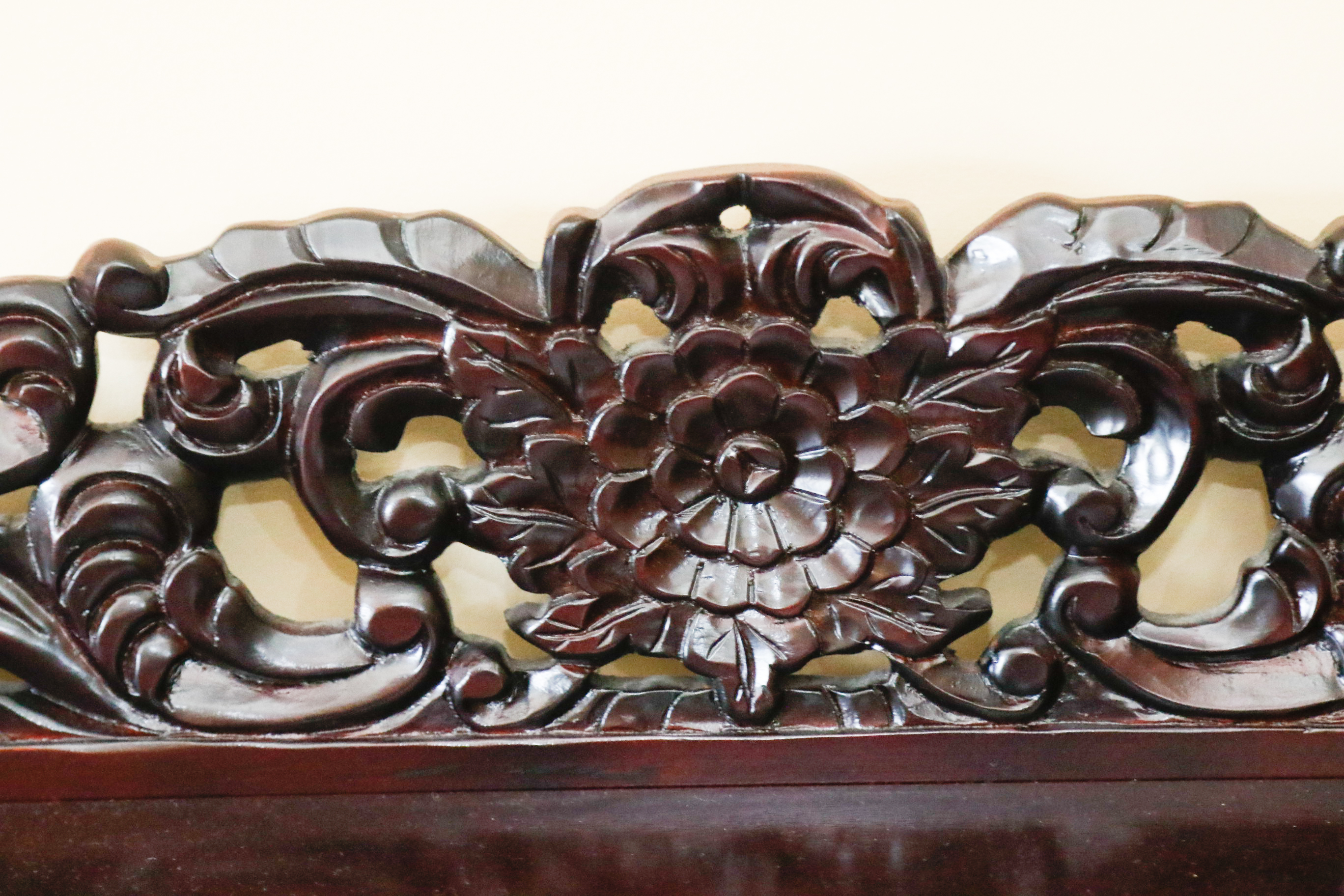 Demilune Carved Etagere