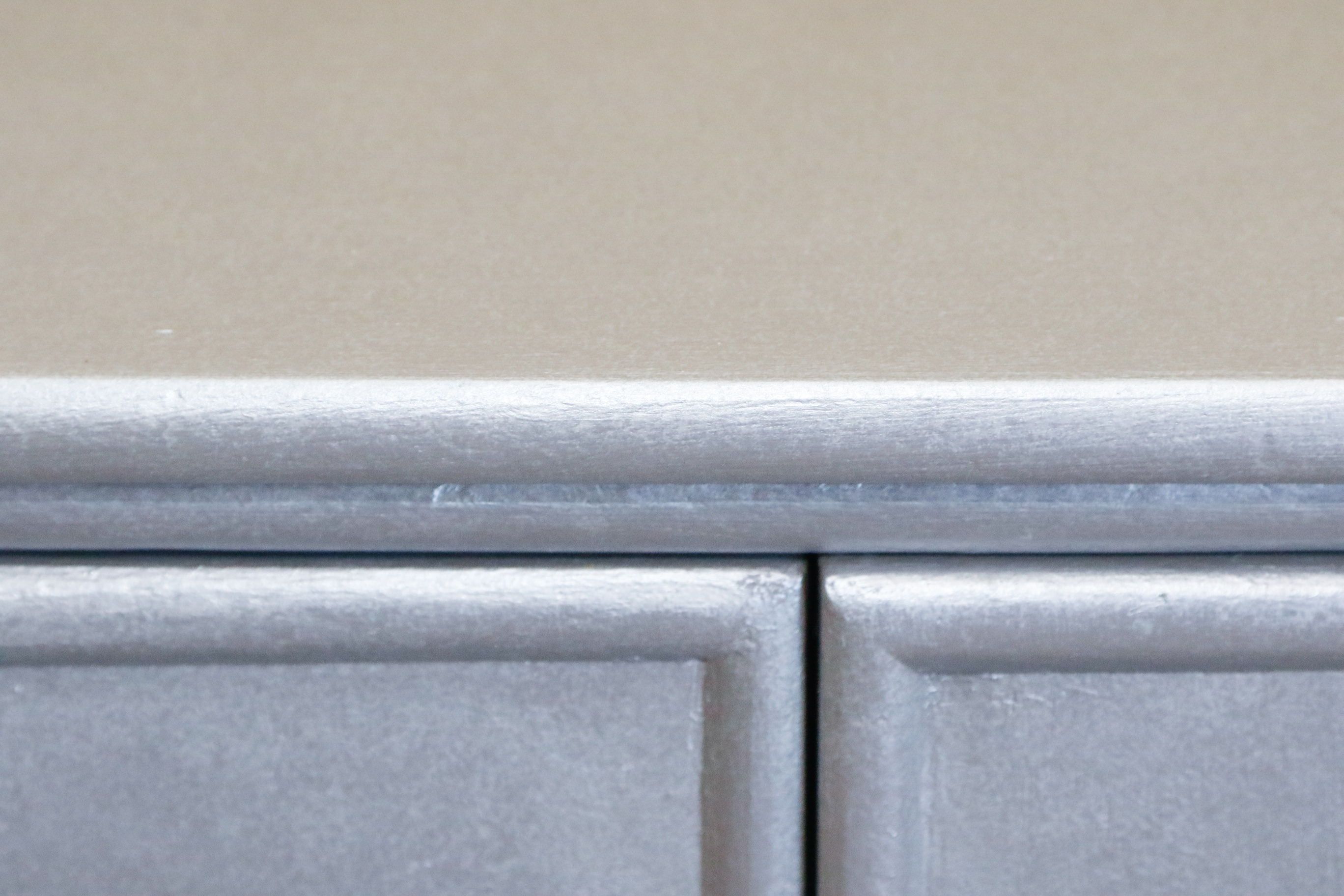 Painted and Stenciled Cabinet with Matching Seat