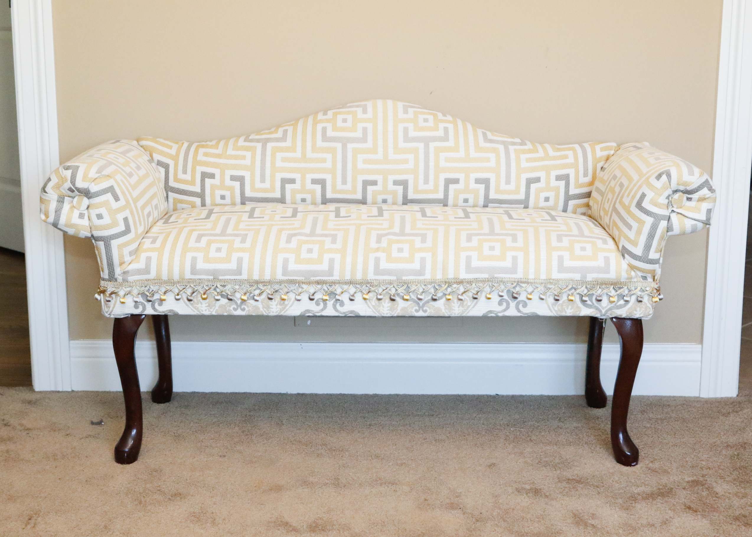 Camel Back Bench Seat