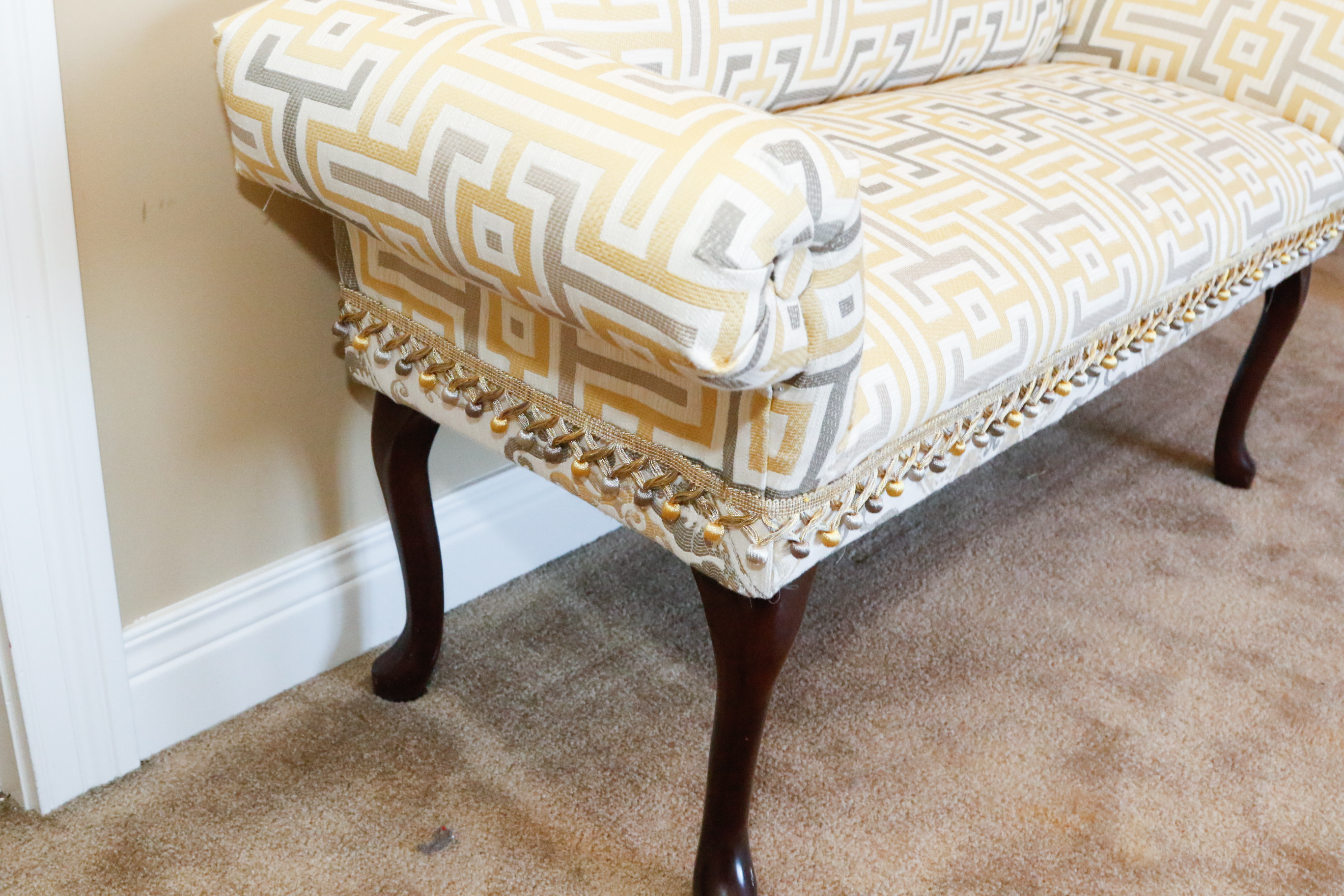 Camel Back Bench Seat