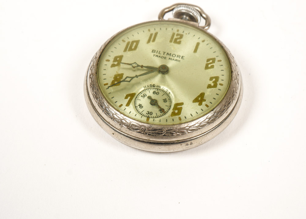 Vintage Biltmore Pocket Watch