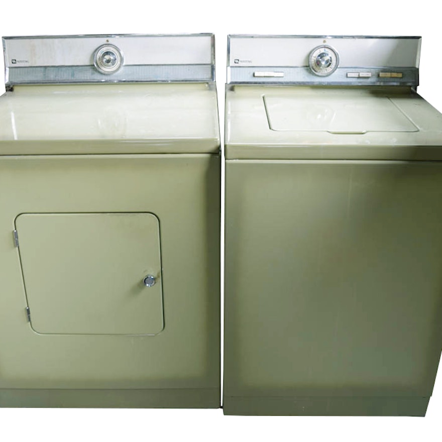 Avocado Green Maytag Washer and Dryer