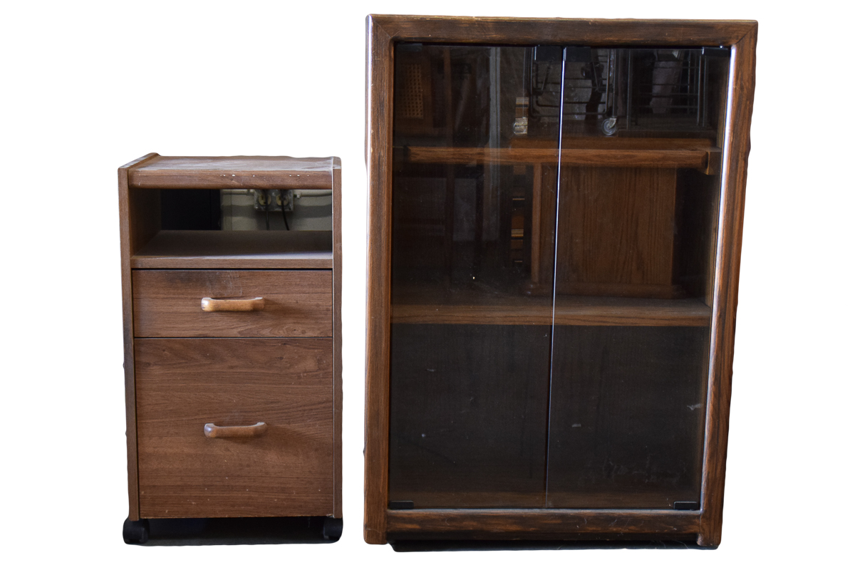 Stereo Cabinet and Nightstand