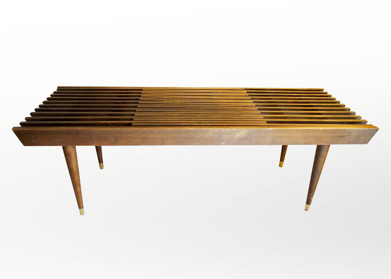Mid Century Modern Expandable Coffee Table or Bench