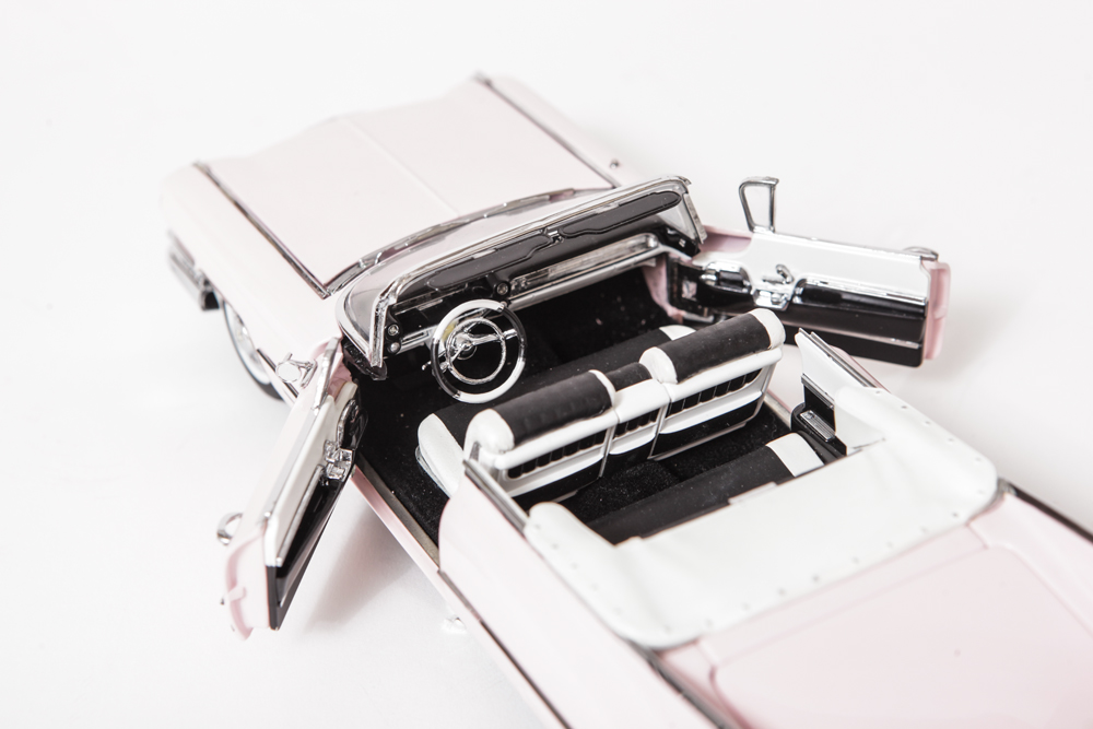 Collection of Pink Ladies Model Cars by The Franklin and Danbury Mint