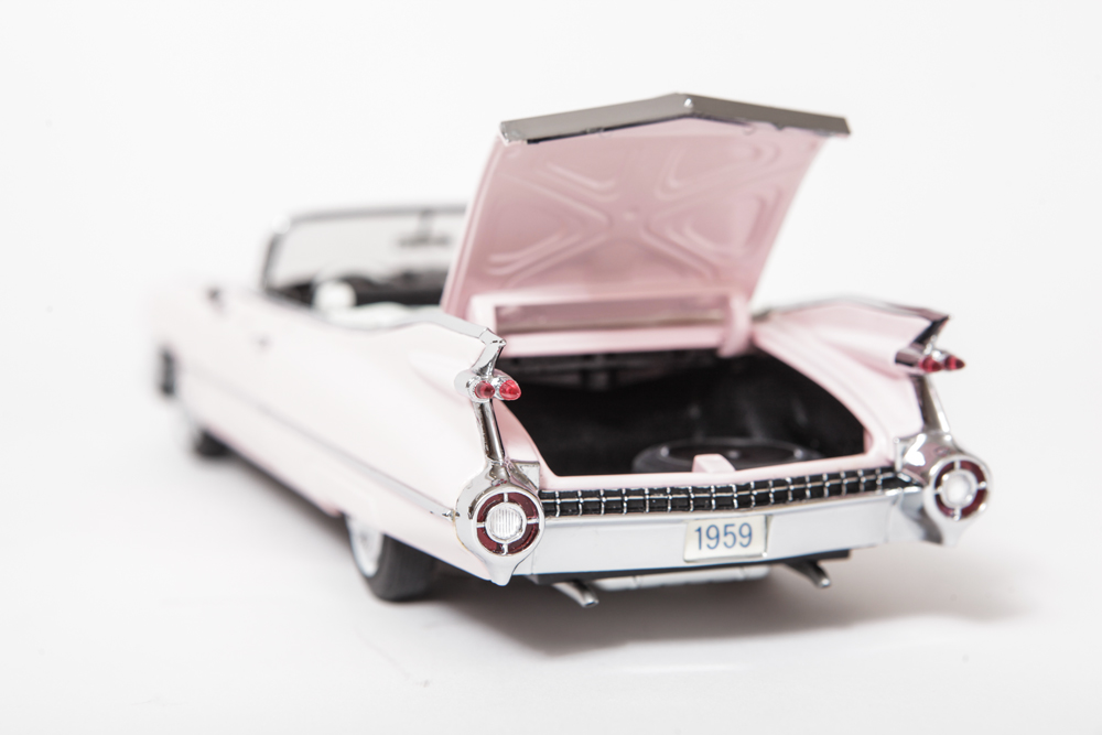 Collection of Pink Ladies Model Cars by The Franklin and Danbury Mint