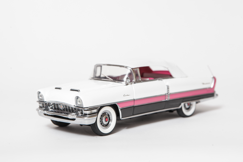 Collection of Pink Ladies Model Cars by The Franklin and Danbury Mint