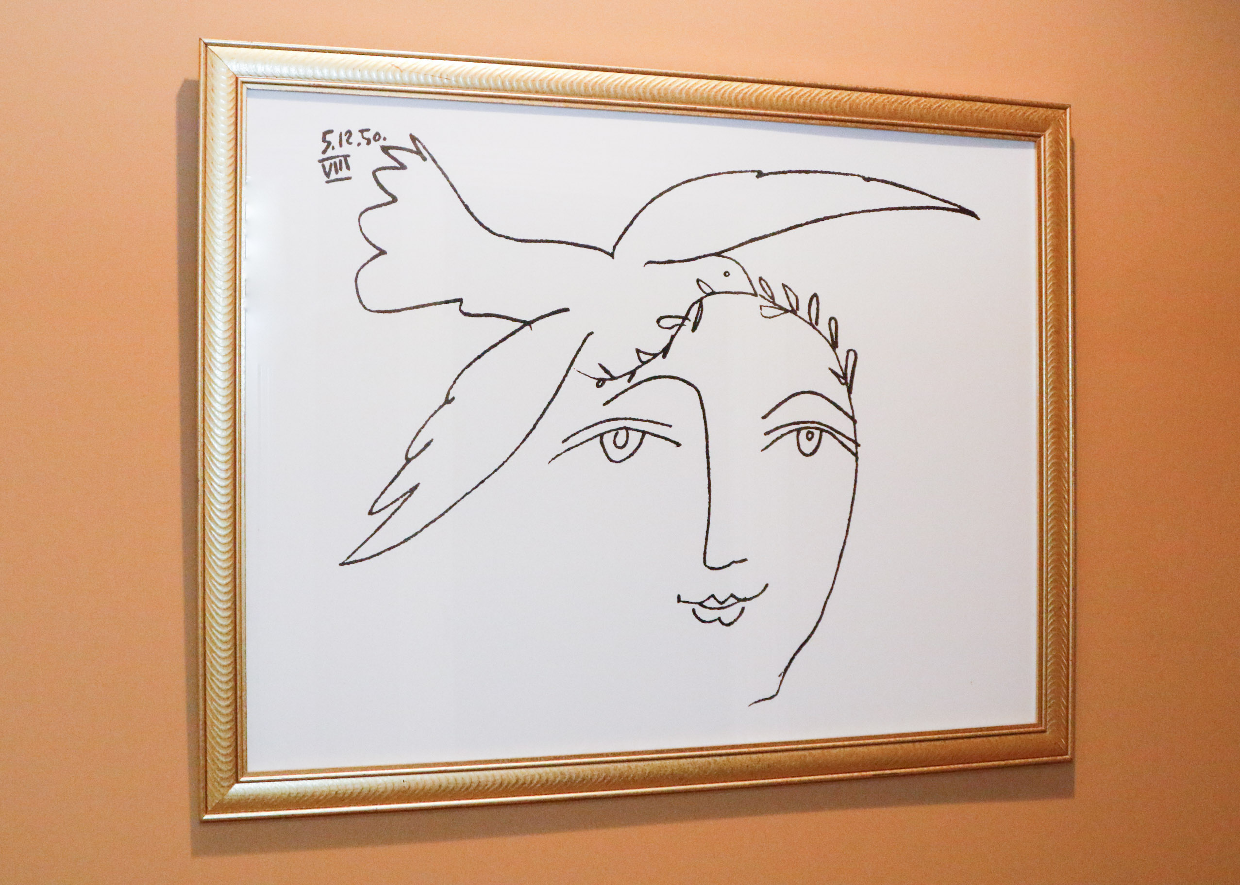 After Picasso "Visage de la Paix VIII" Lithograph