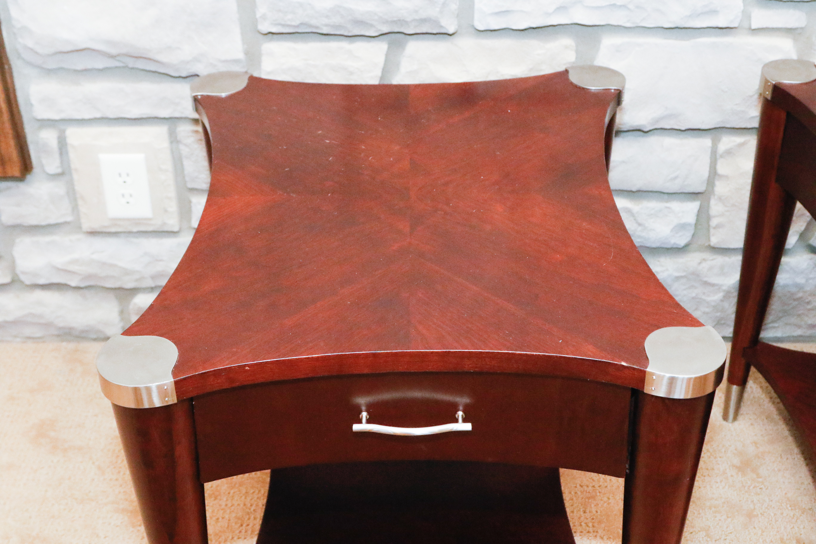 Pair of Contemporary End Tables