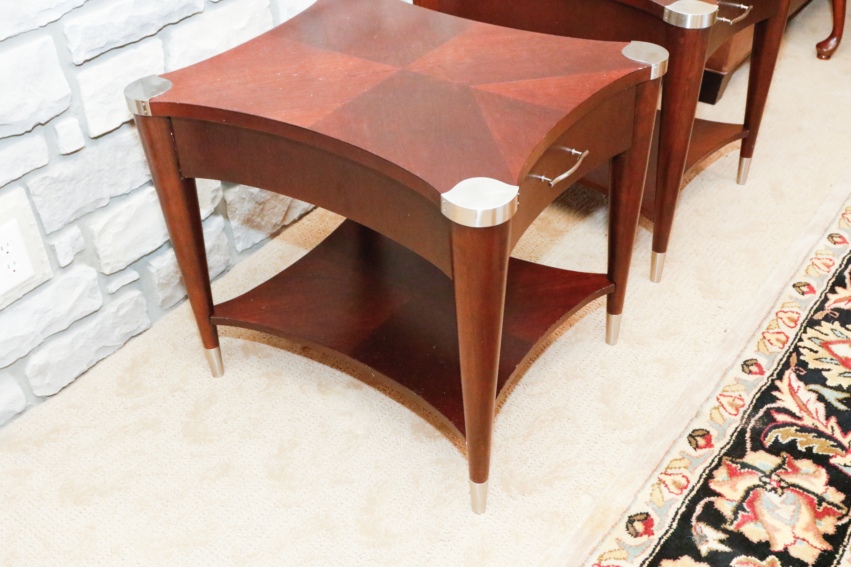 Pair of Contemporary End Tables
