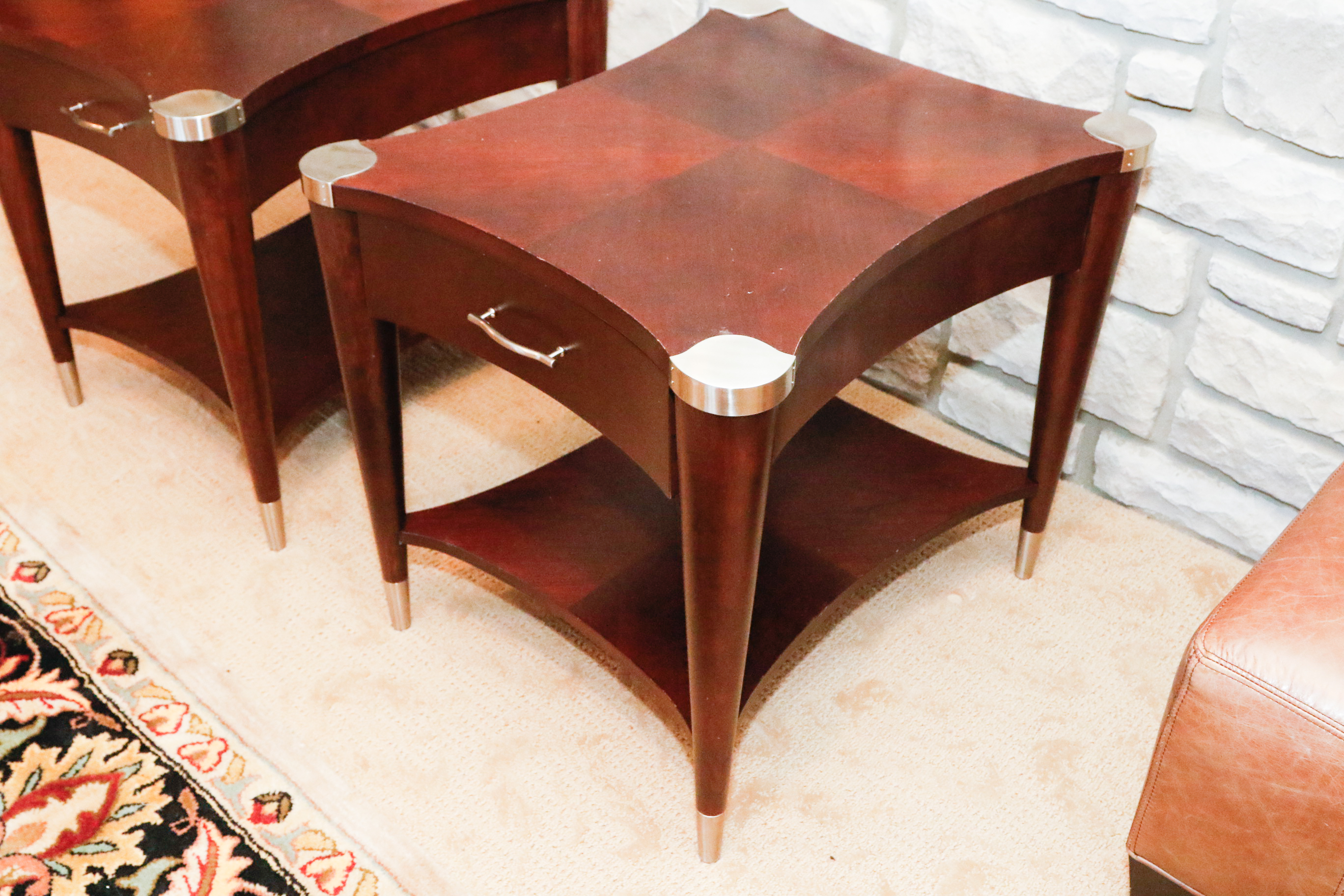 Pair of Contemporary End Tables