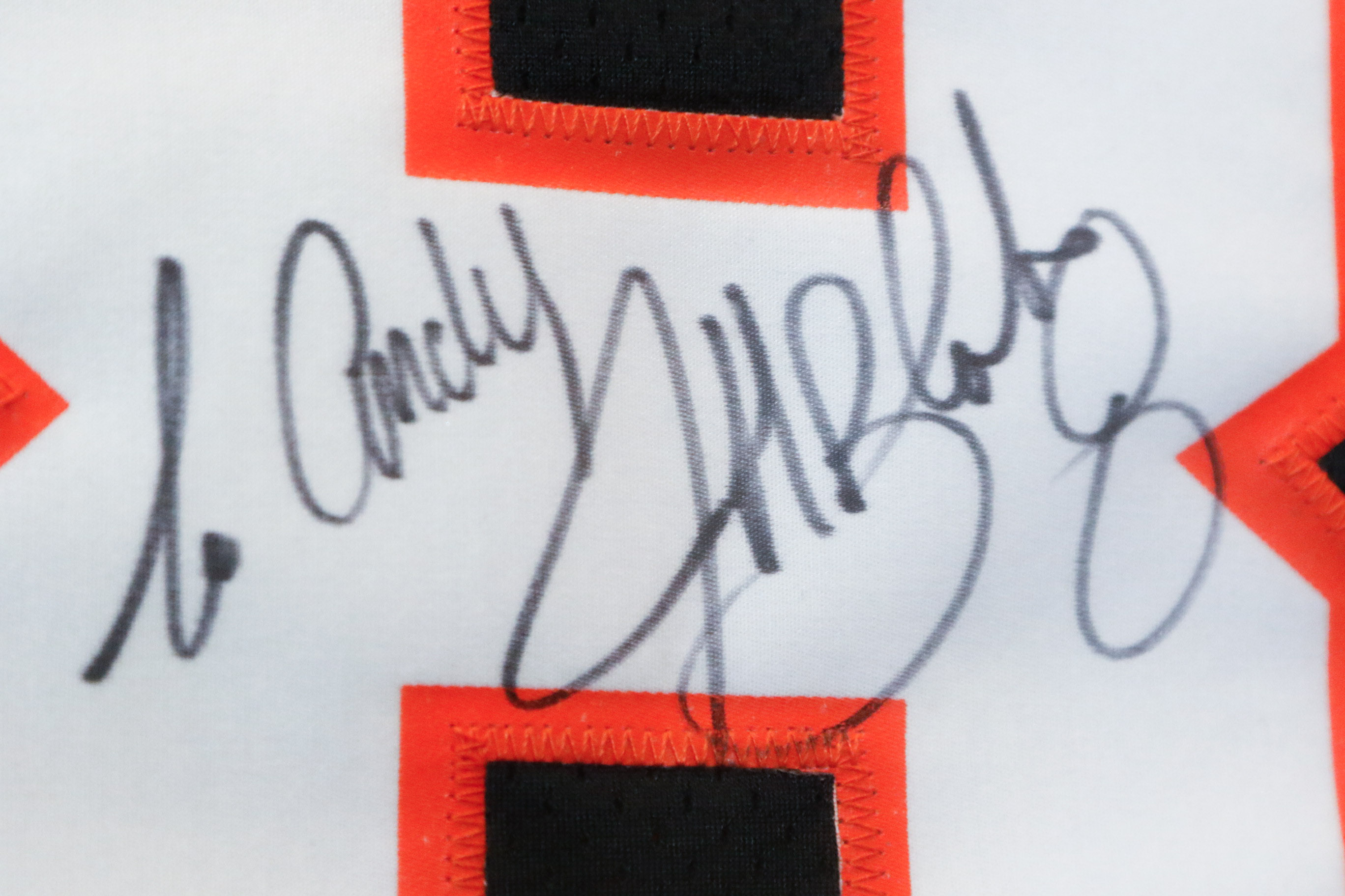 Jeff Blake Signed Jersey in Frame