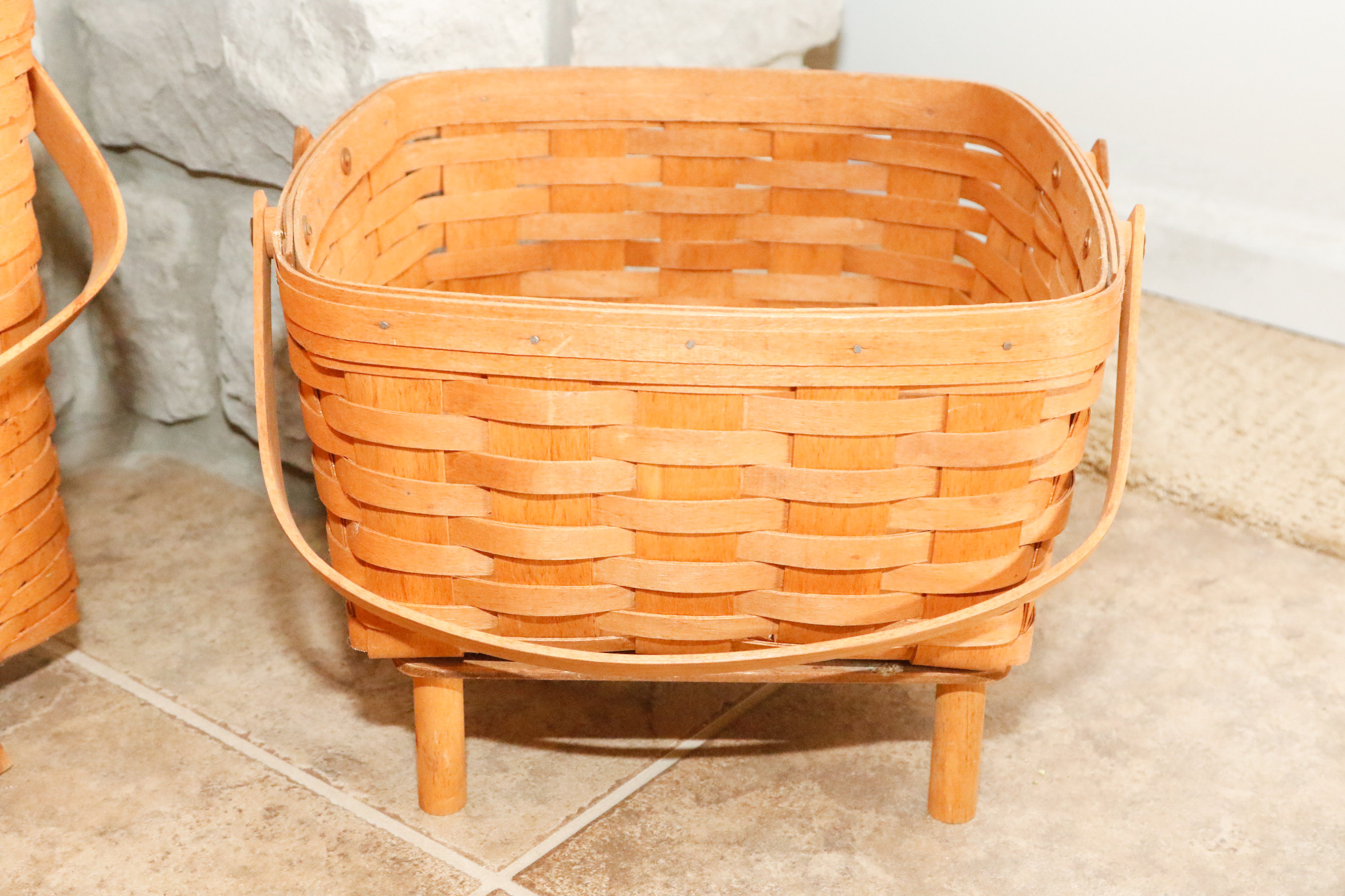Collection of Signed Longaberger Baskets
