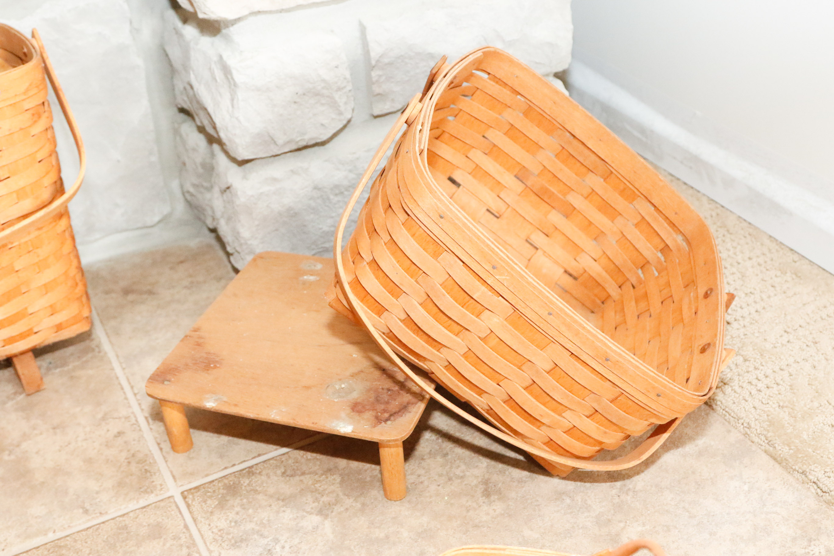 Collection of Signed Longaberger Baskets