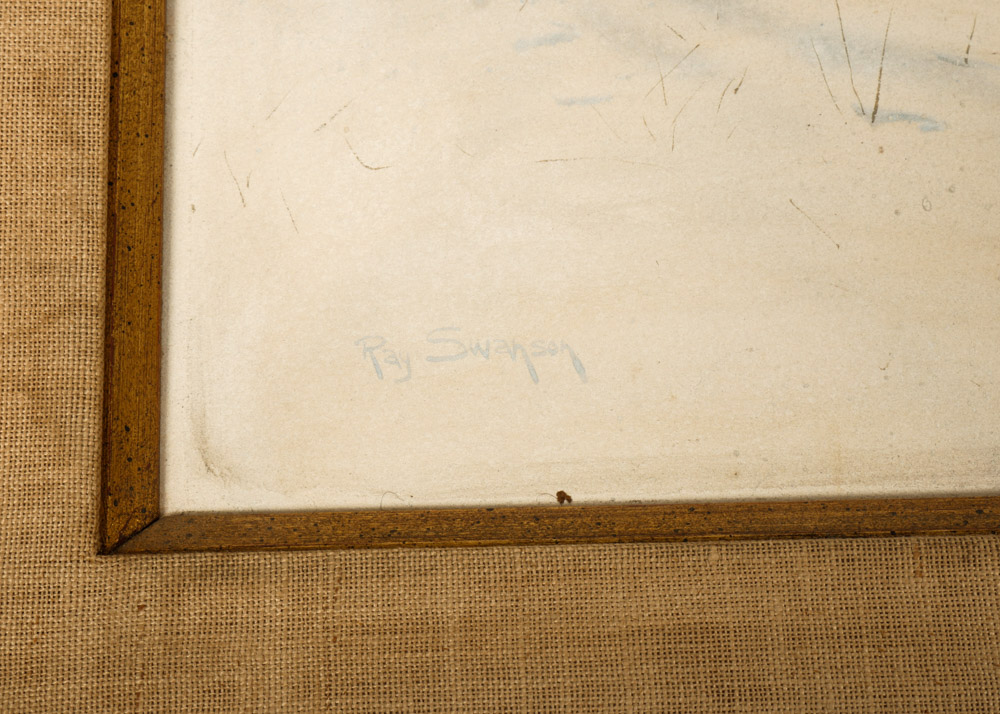 Original Ray Swanson Landscape Painting