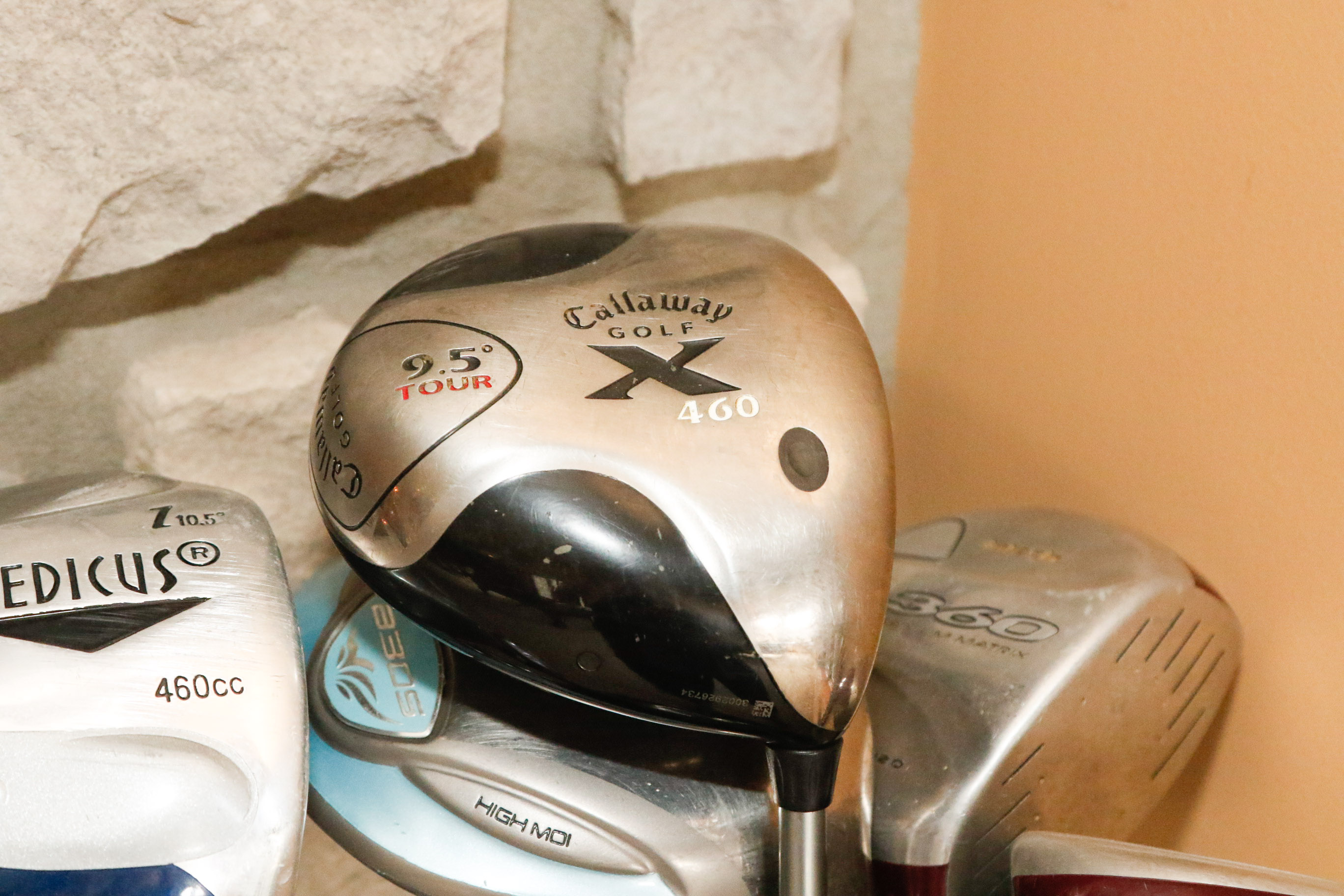 Men's Golf Bag with Clubs