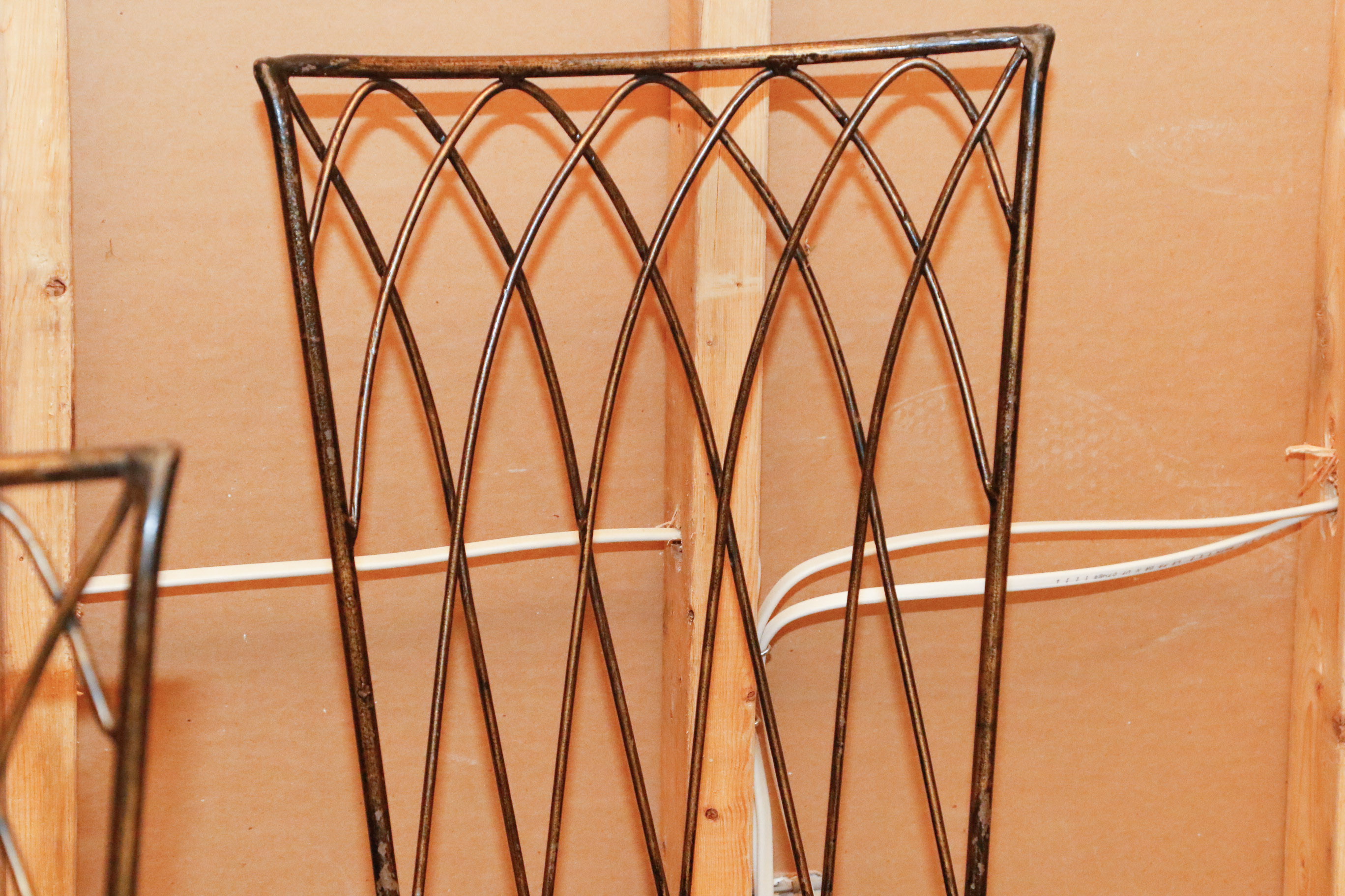 Quartet of Bronzed Patina Chairs