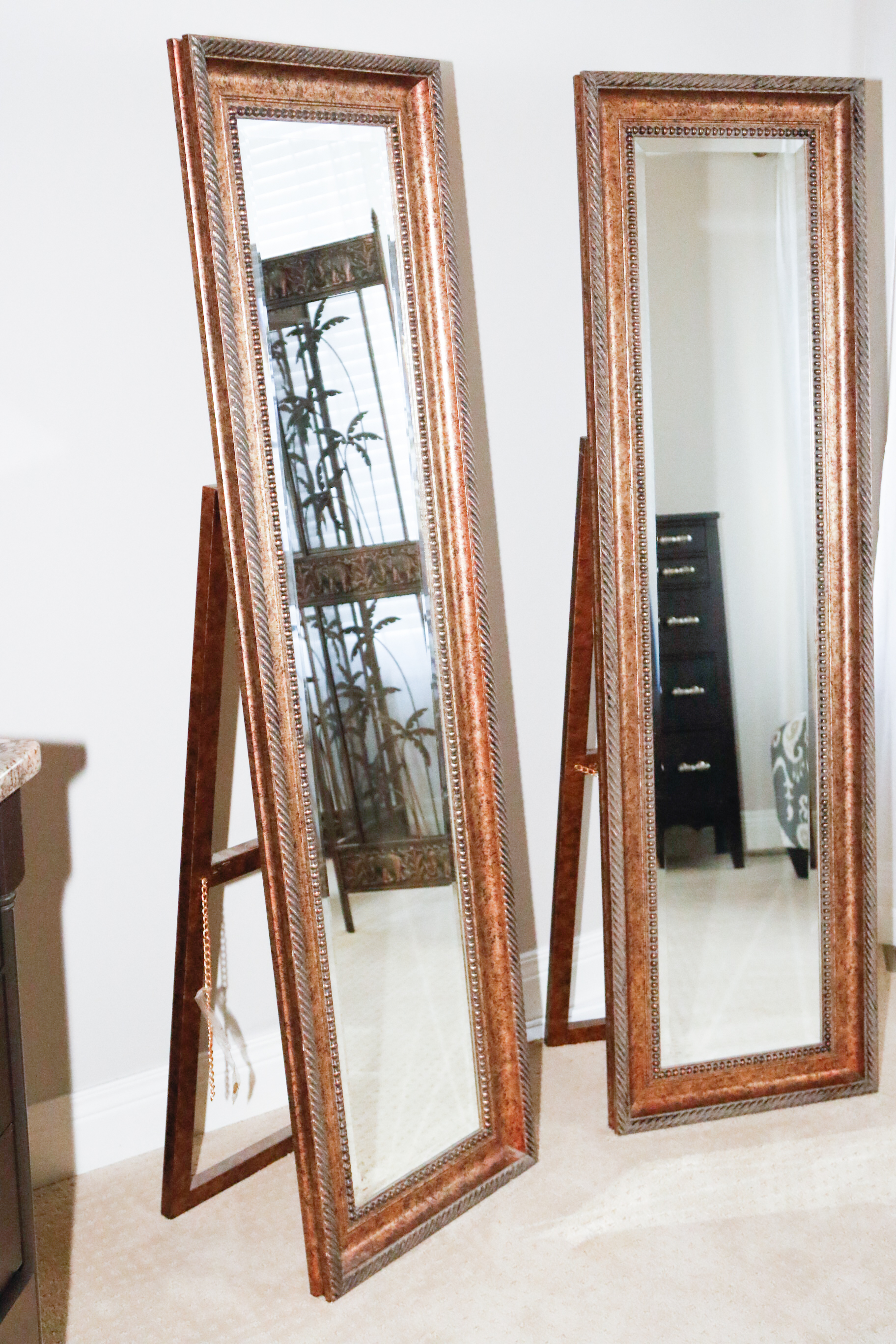 Pair of Freestanding Floor Mirrors