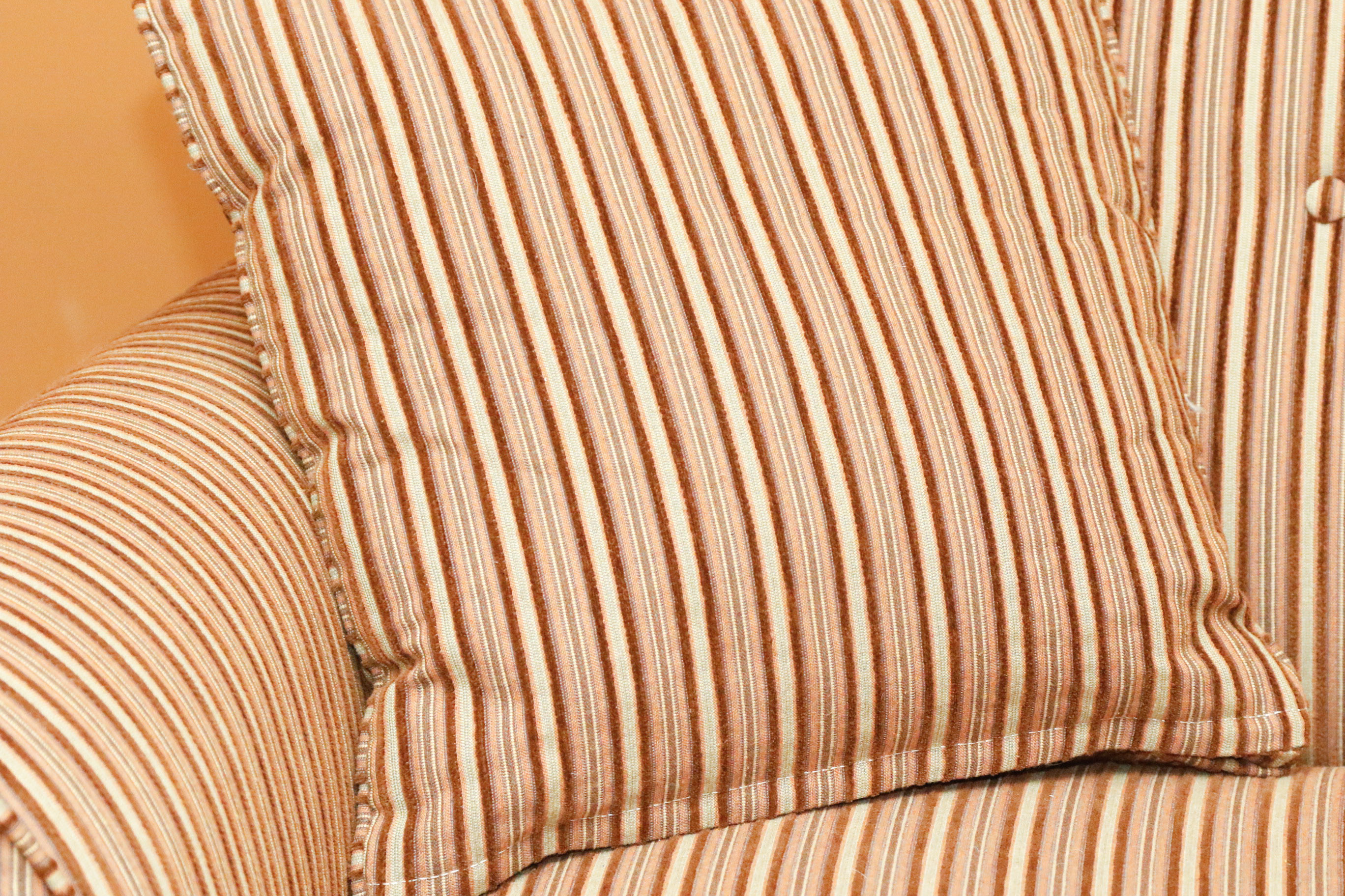 Striped Loveseat