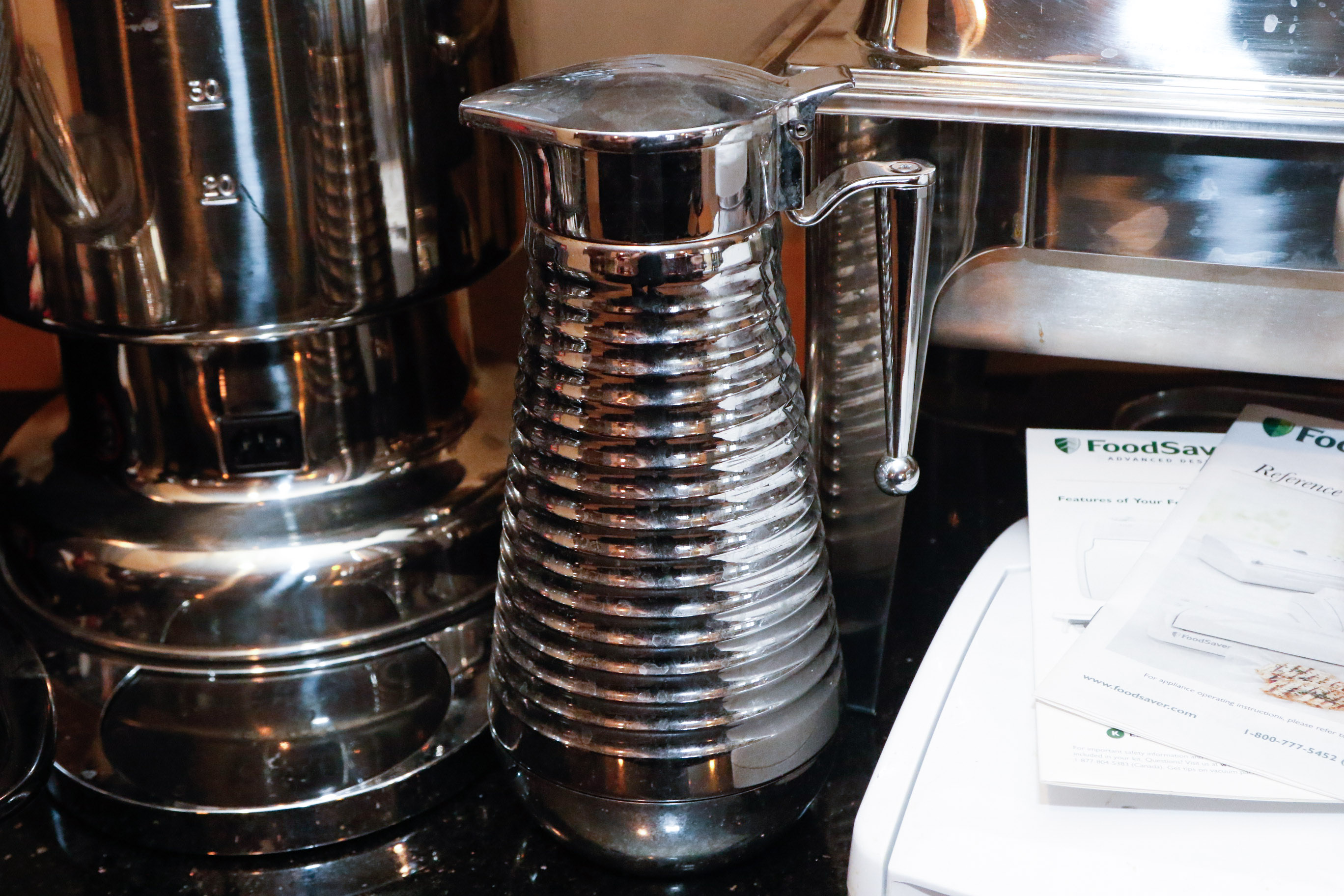 Stainless Serving Items and Other Kitchen Gadgets