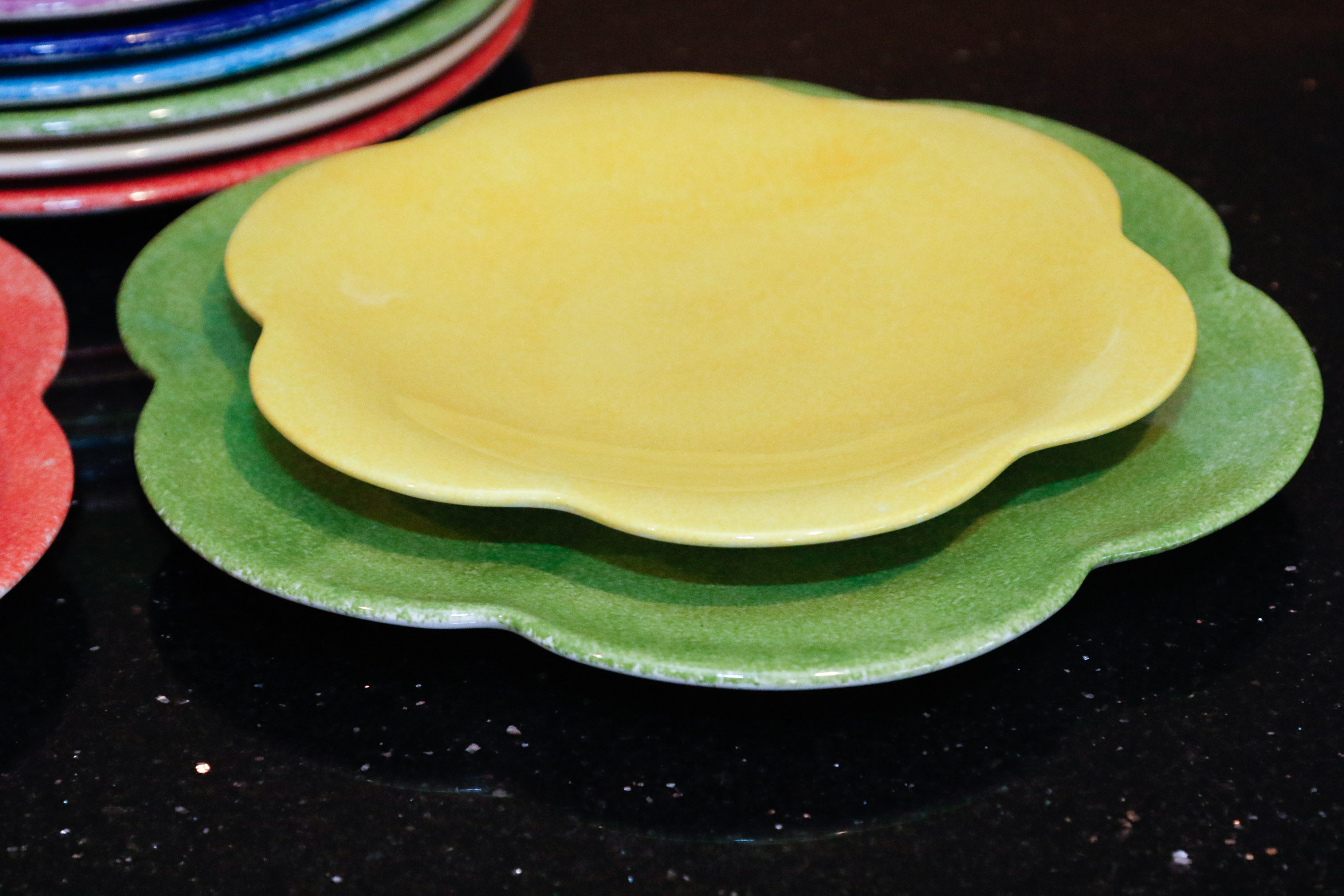 Maryse Boxer Hand Painted Plates