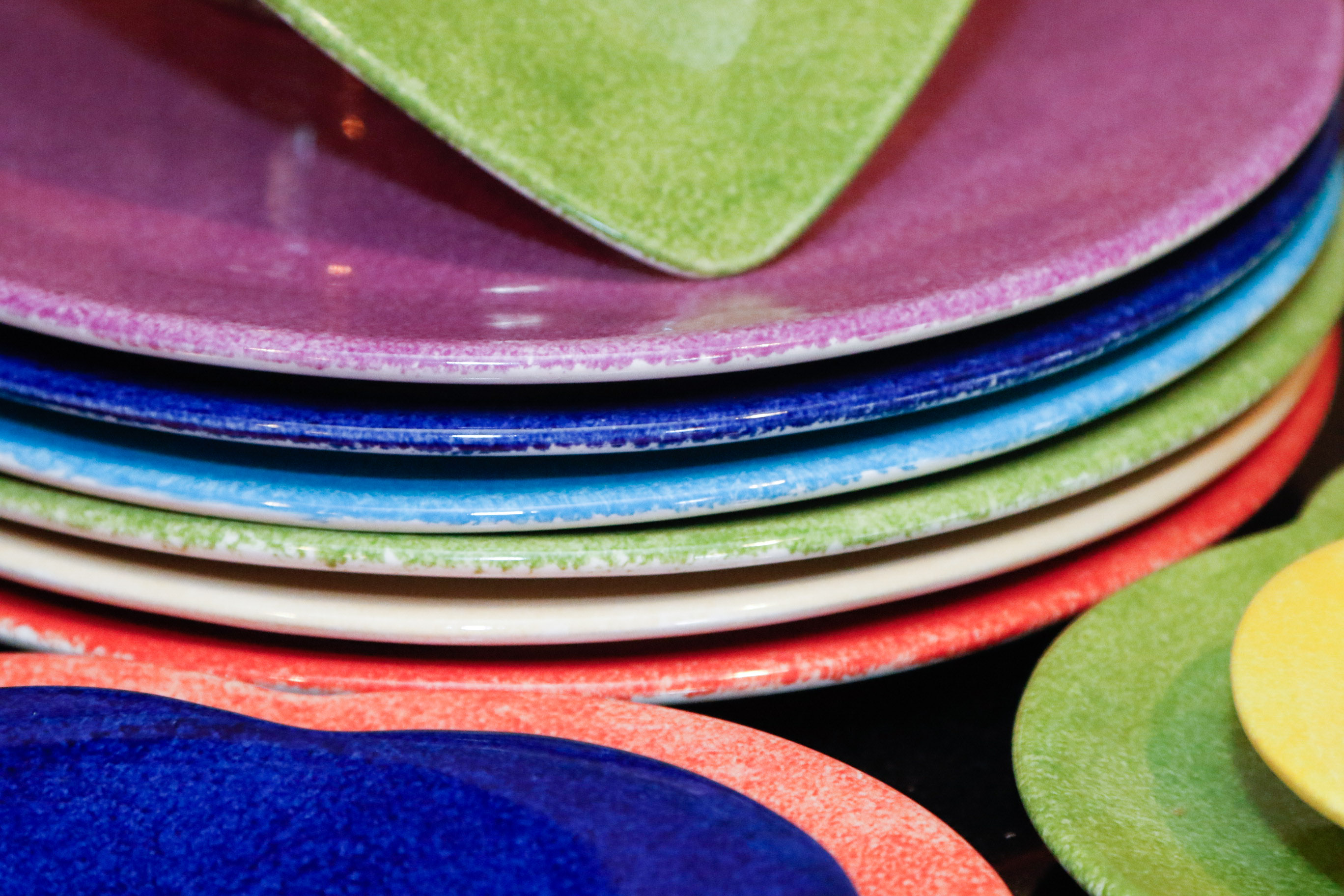 Maryse Boxer Hand Painted Plates