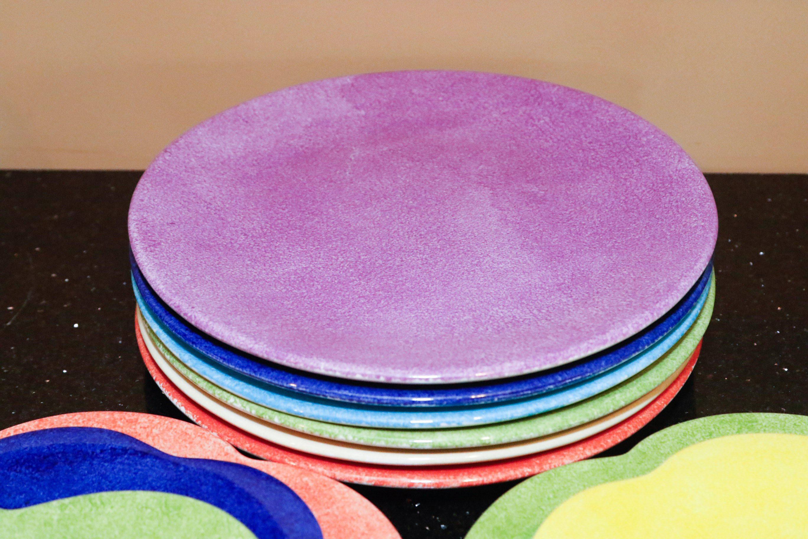 Maryse Boxer Hand Painted Plates