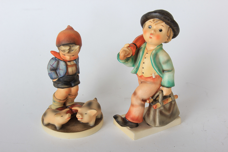Duo of Goebel Hummel Figurines