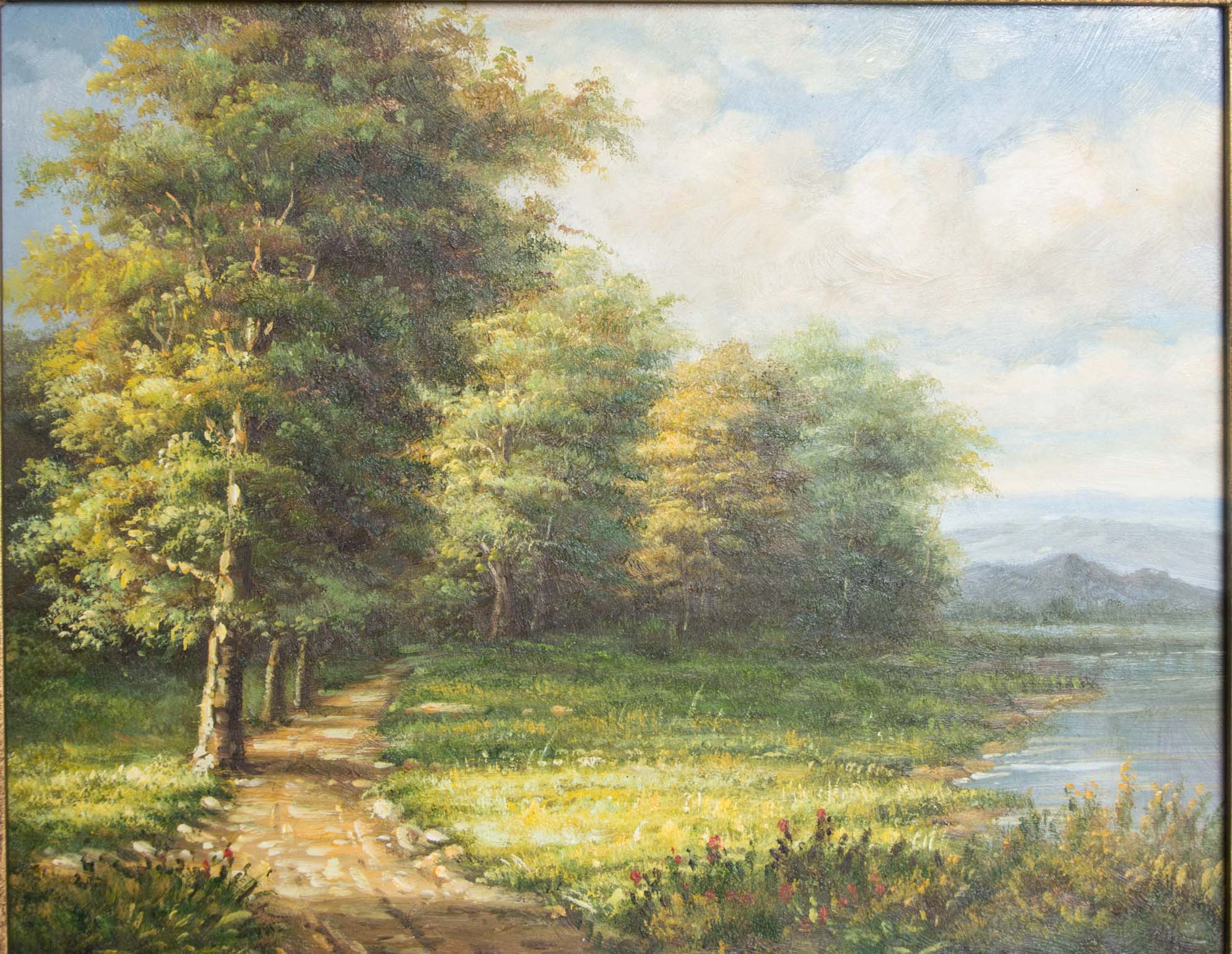 Pair of Small European Scene Paintings