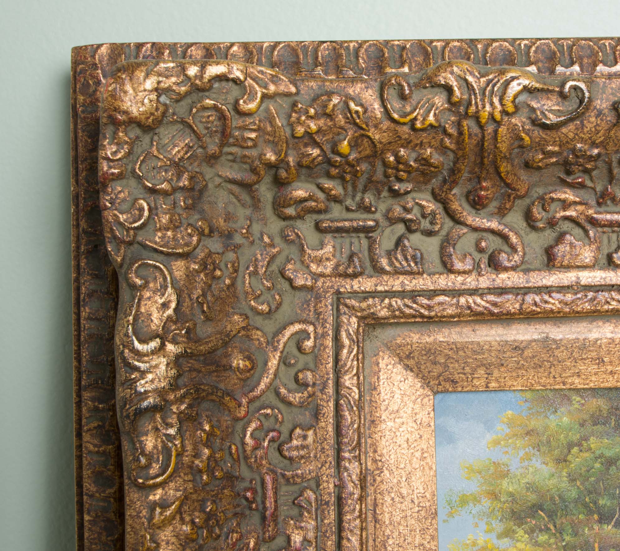 Pair of Small European Scene Paintings