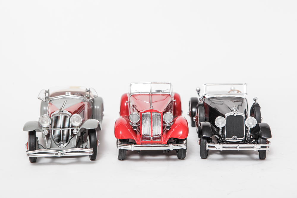 Collection of 1930's Model Cars by The Danbury Mint