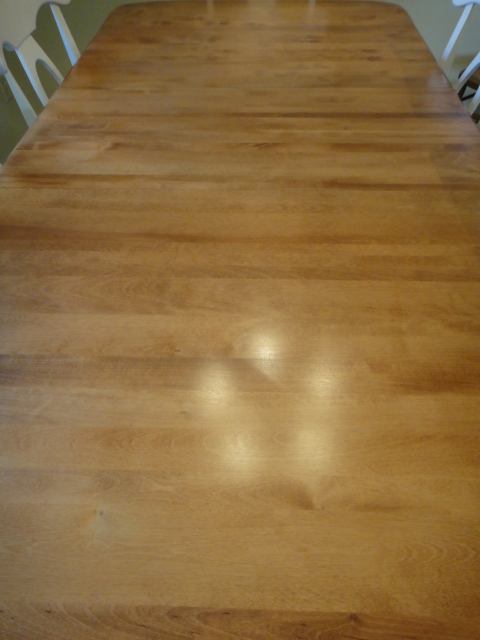 Portfolio Shermag Dining Table and Six Chairs