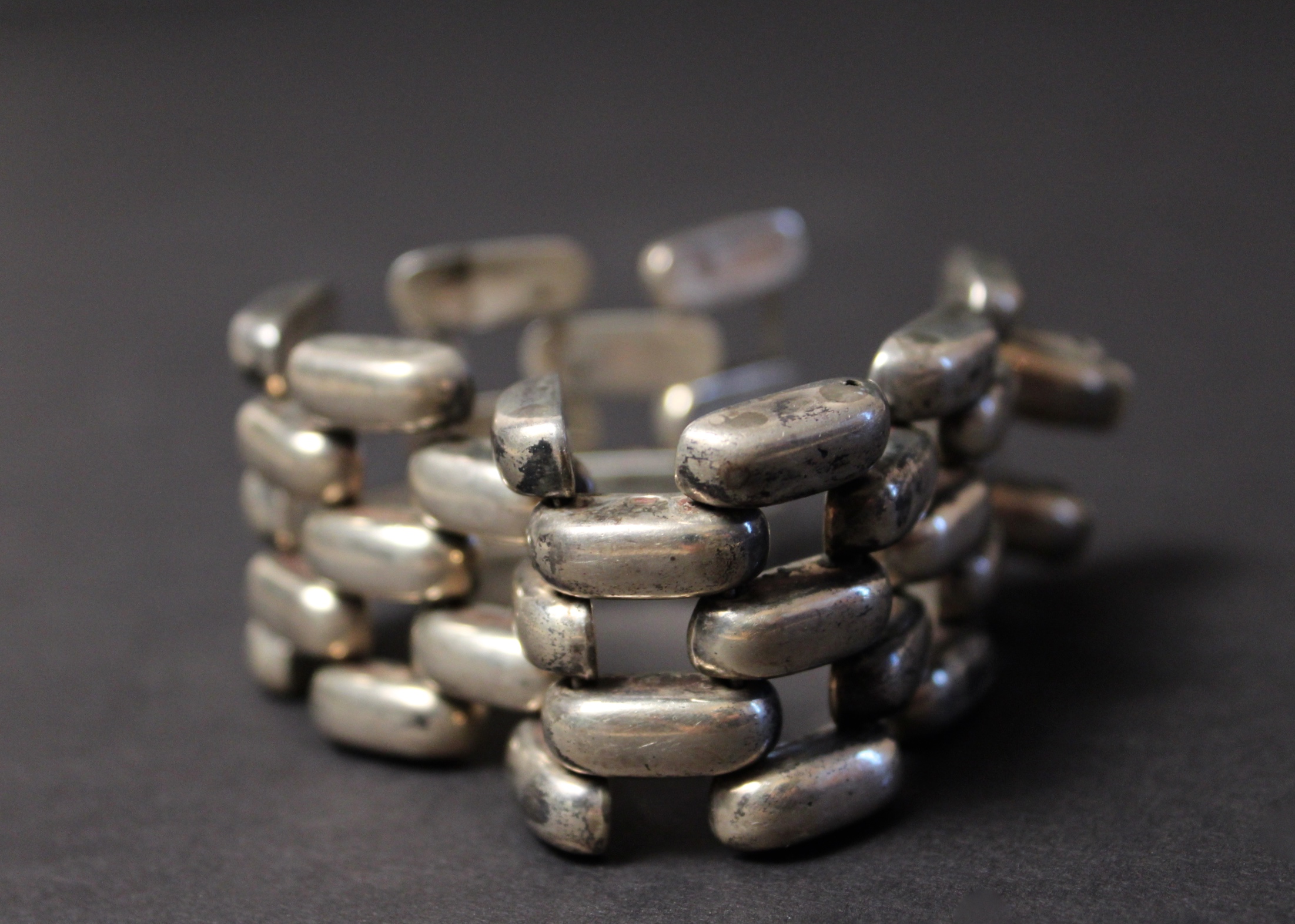 1950's Mexican Sterling Silver Bracelet