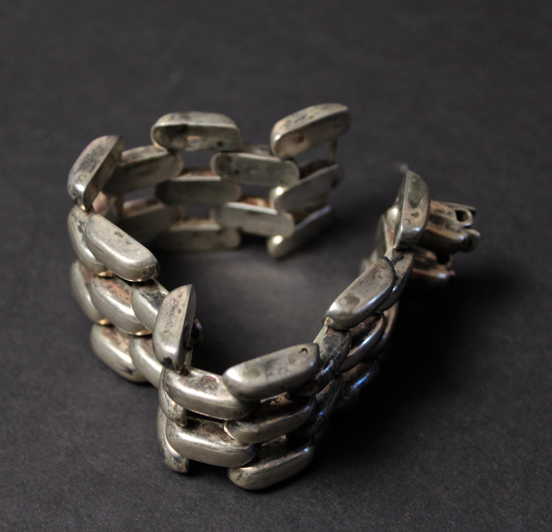 1950's Mexican Sterling Silver Bracelet