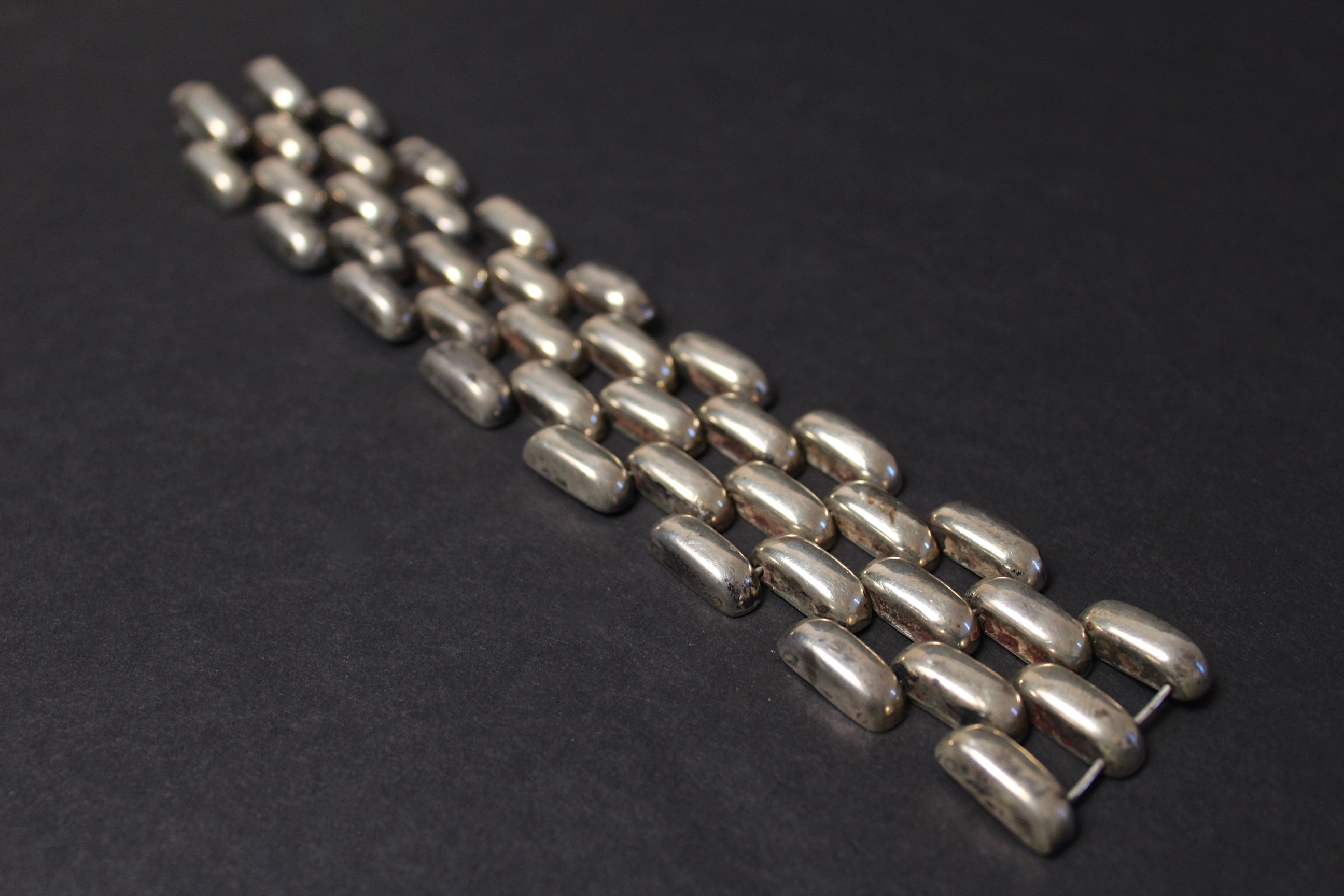 1950's Mexican Sterling Silver Bracelet