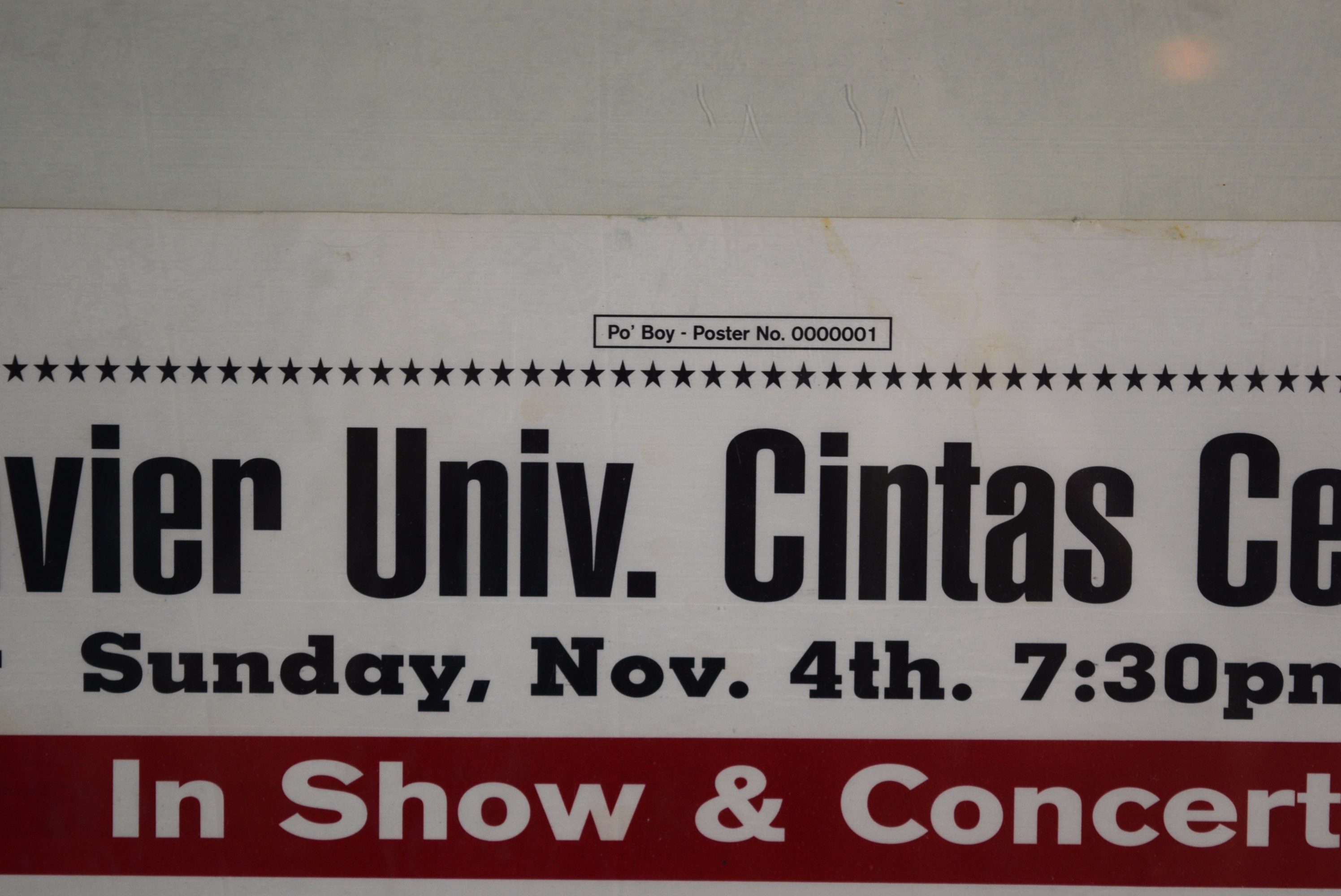 Paul McCartney and Bob Dylan Tour Posters