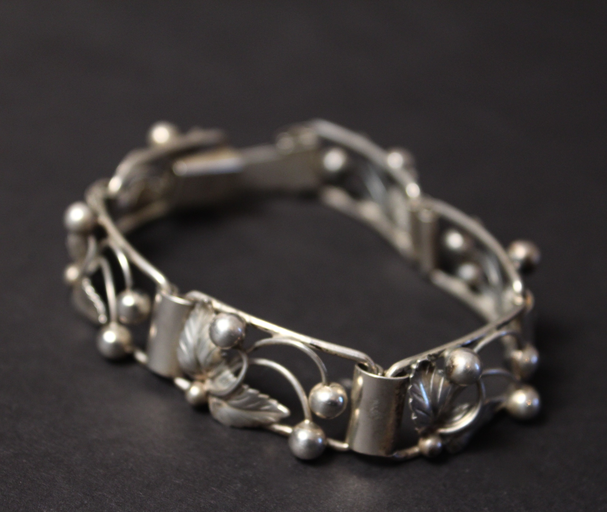 1950's Sterling Silver Bracelet and Earrings by John L. Denmark