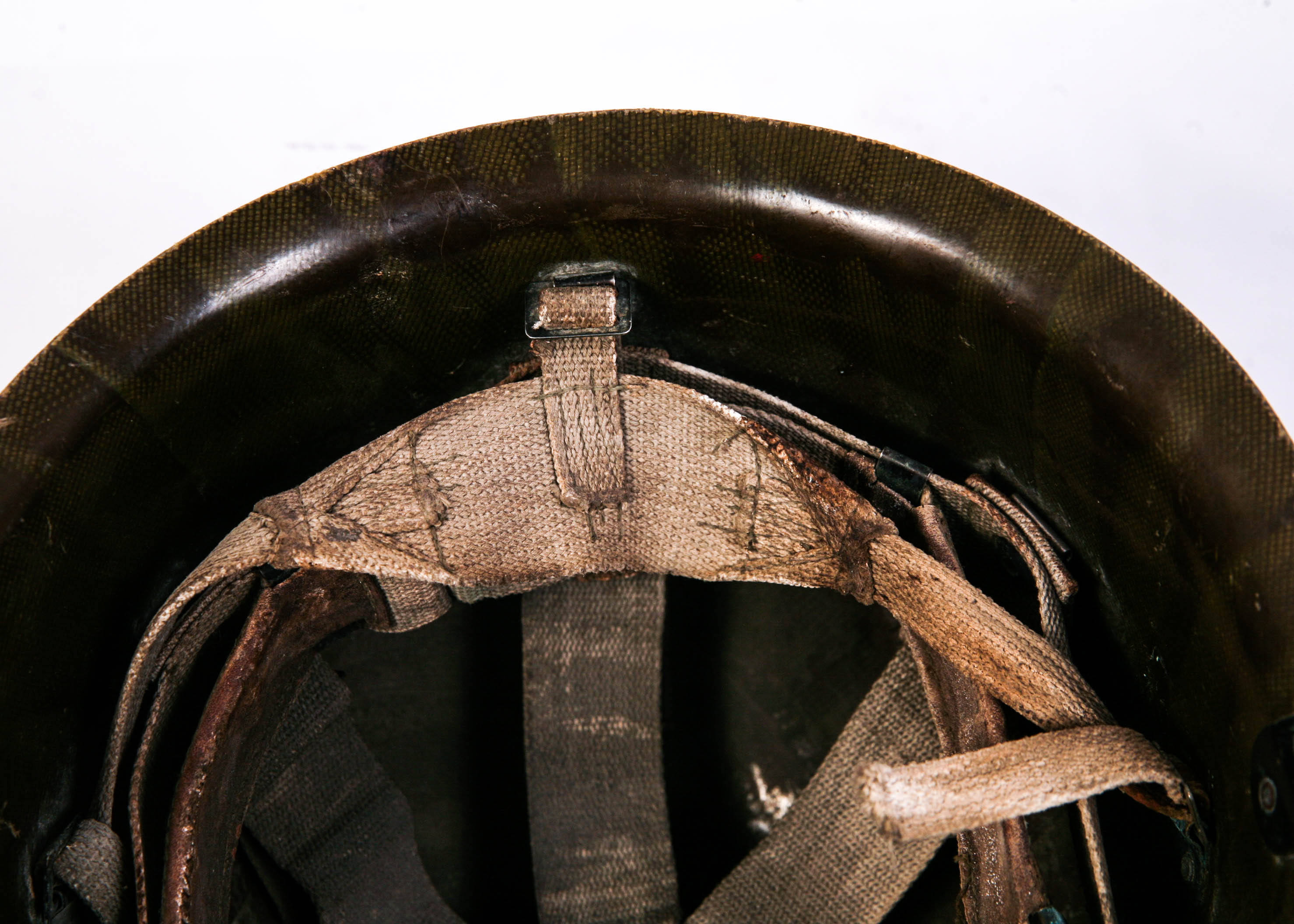 Vintage Metal Army Helmet