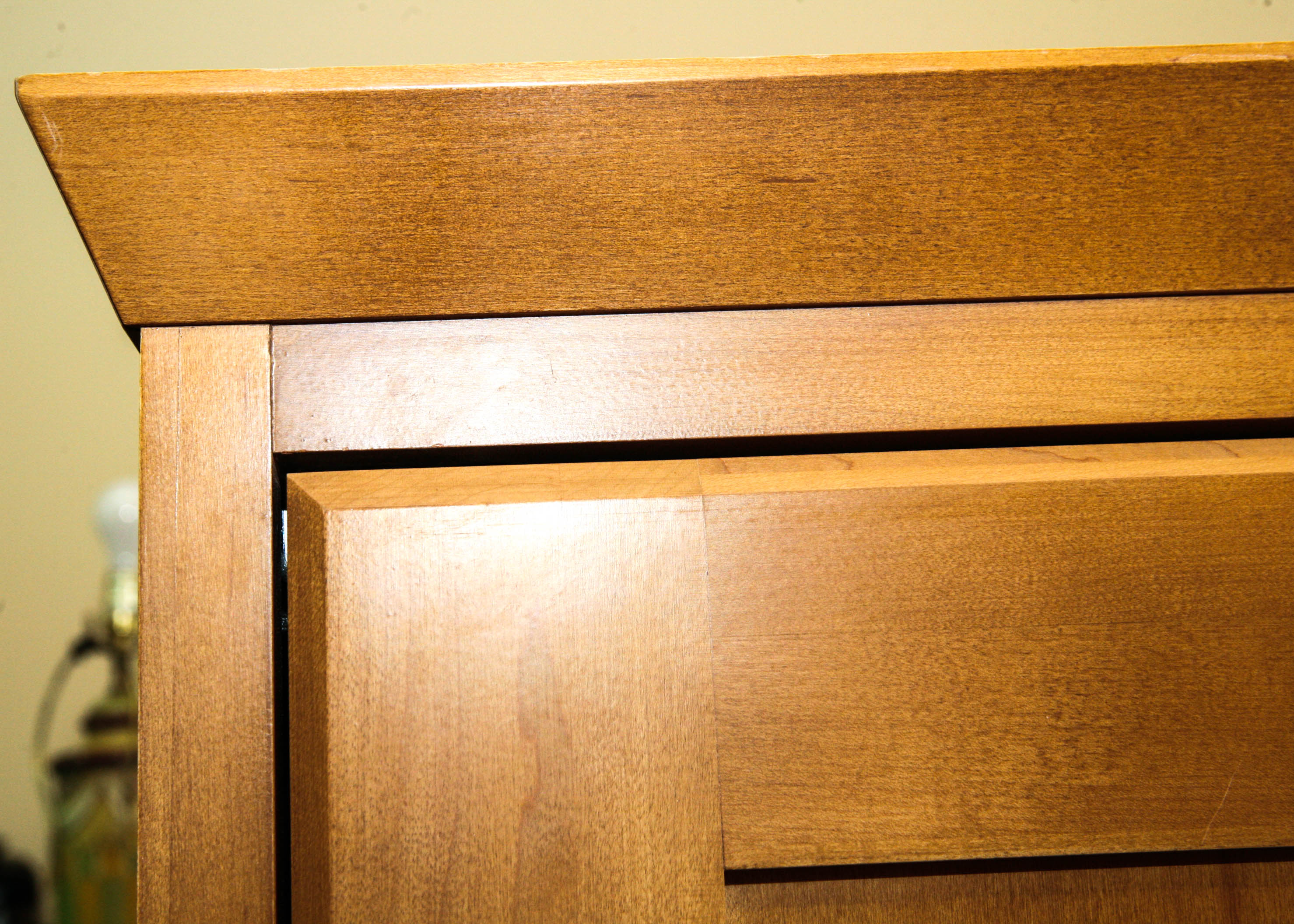 Ethan Allen Elements Fawn Moderne Maple Computer Armoire