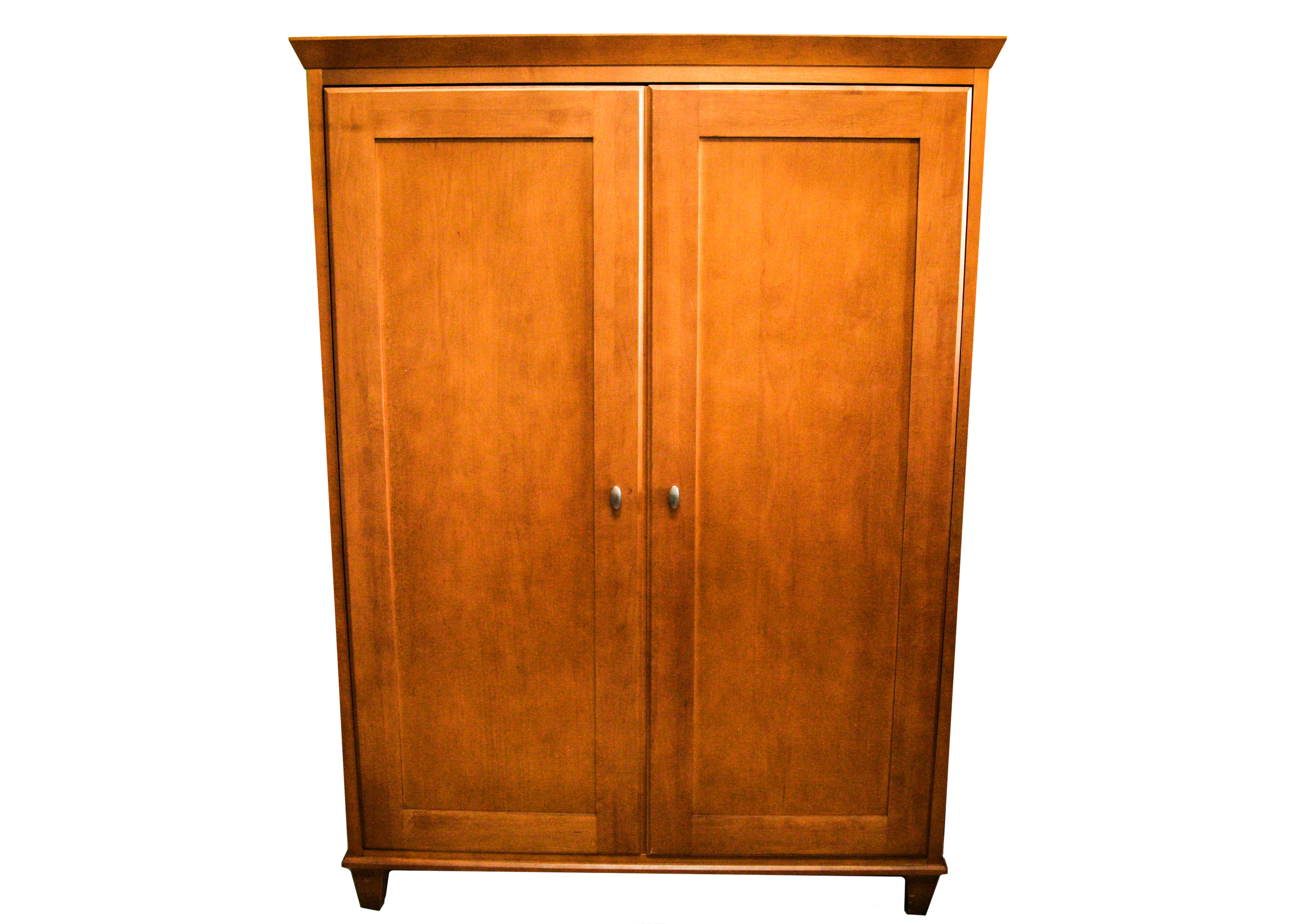 Ethan Allen Elements Fawn Moderne Maple Computer Armoire