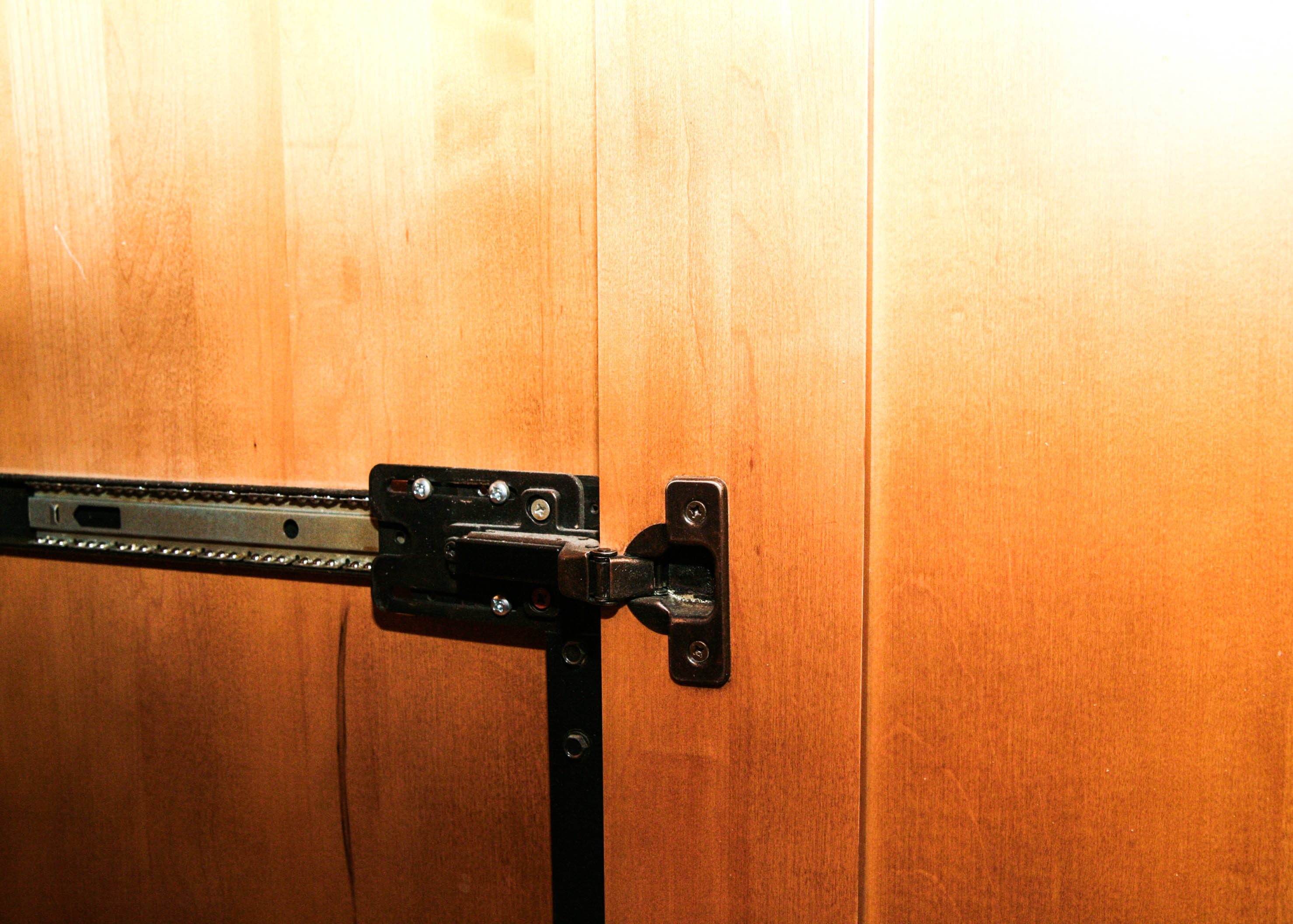 Ethan Allen Elements Fawn Moderne Maple Computer Armoire