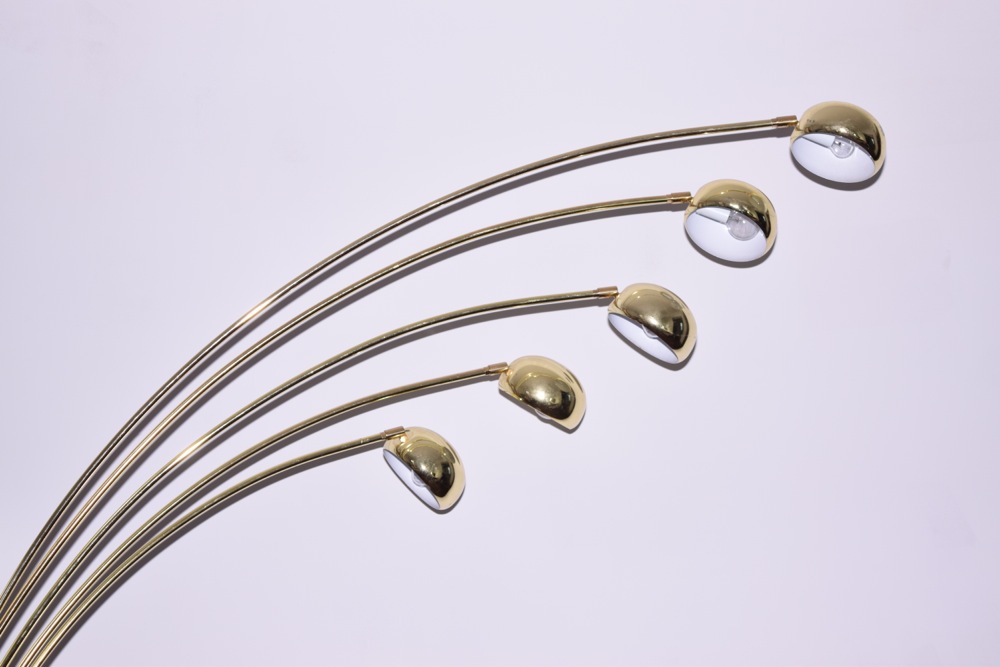 Vintage Five-Arm Eyeball Arc Lamp