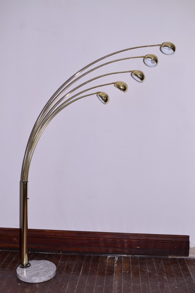 Vintage Five-Arm Eyeball Arc Lamp