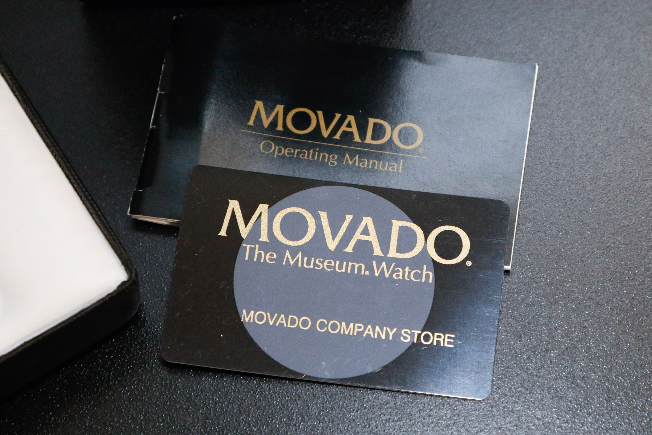 Movado Ladies Museum Watch with 18K Bezel