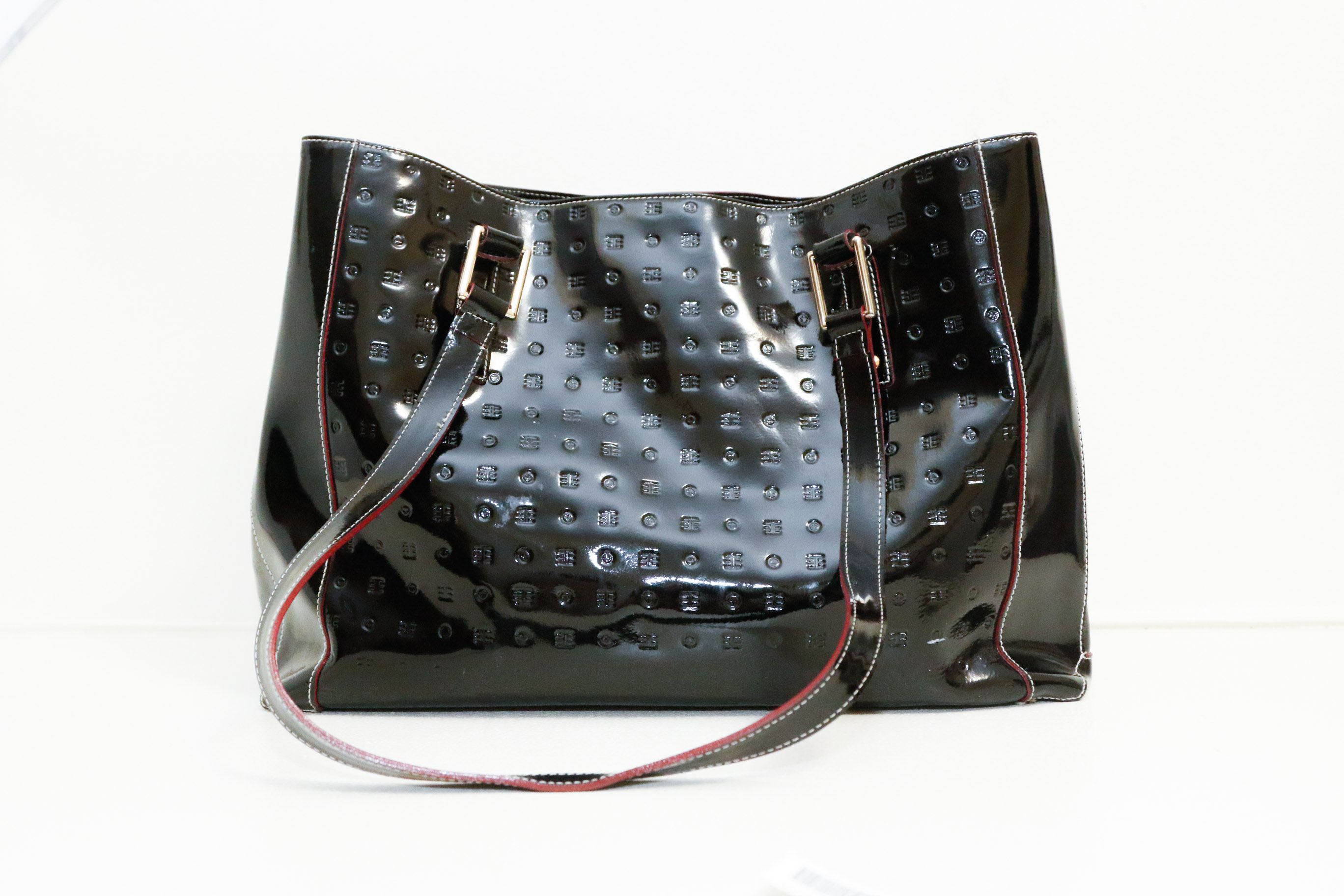 Arcadia Patent Leather Tote